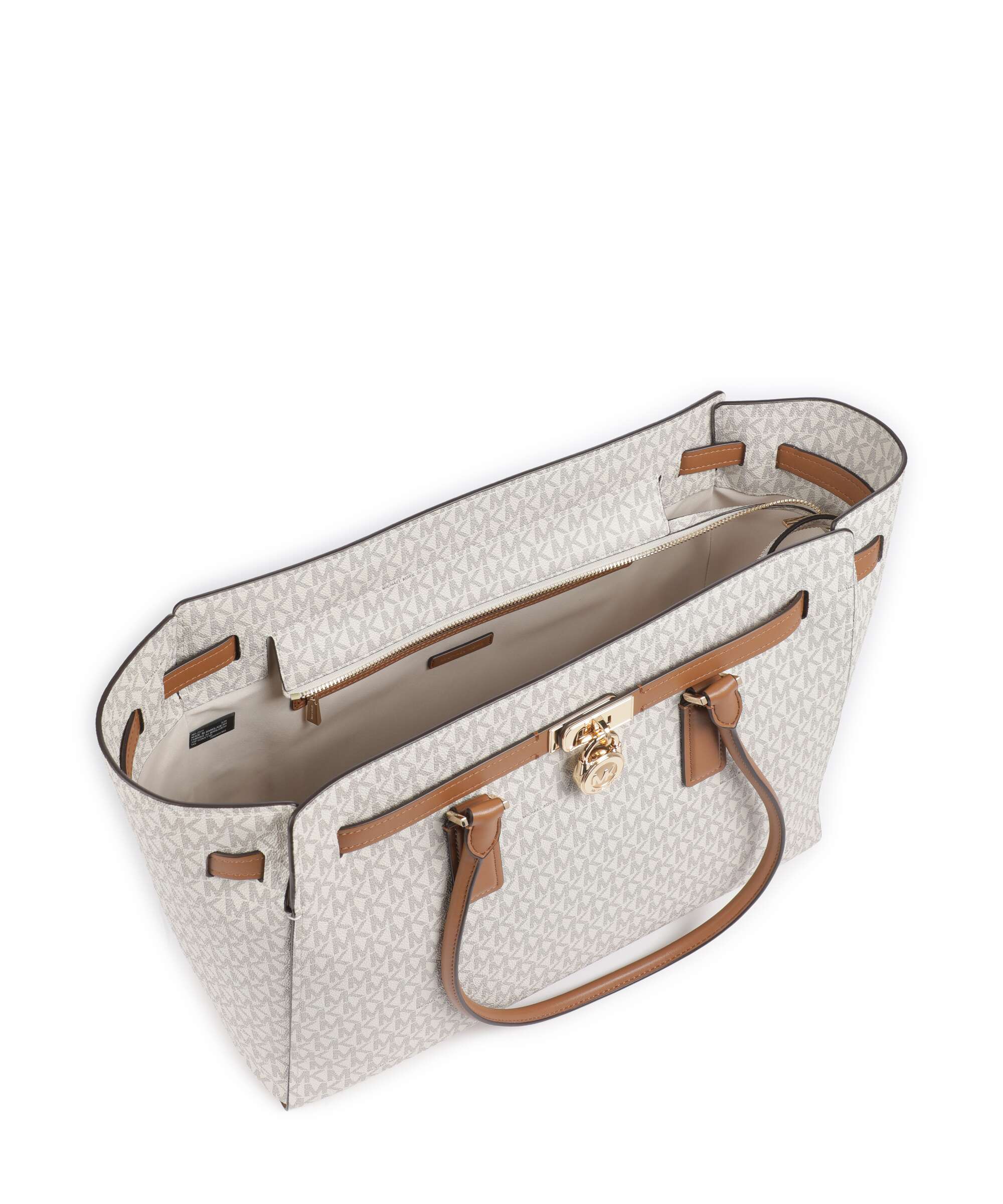 Michael Kors Hamilton Moderne Large Cabas vanilla/acorn - Image 6