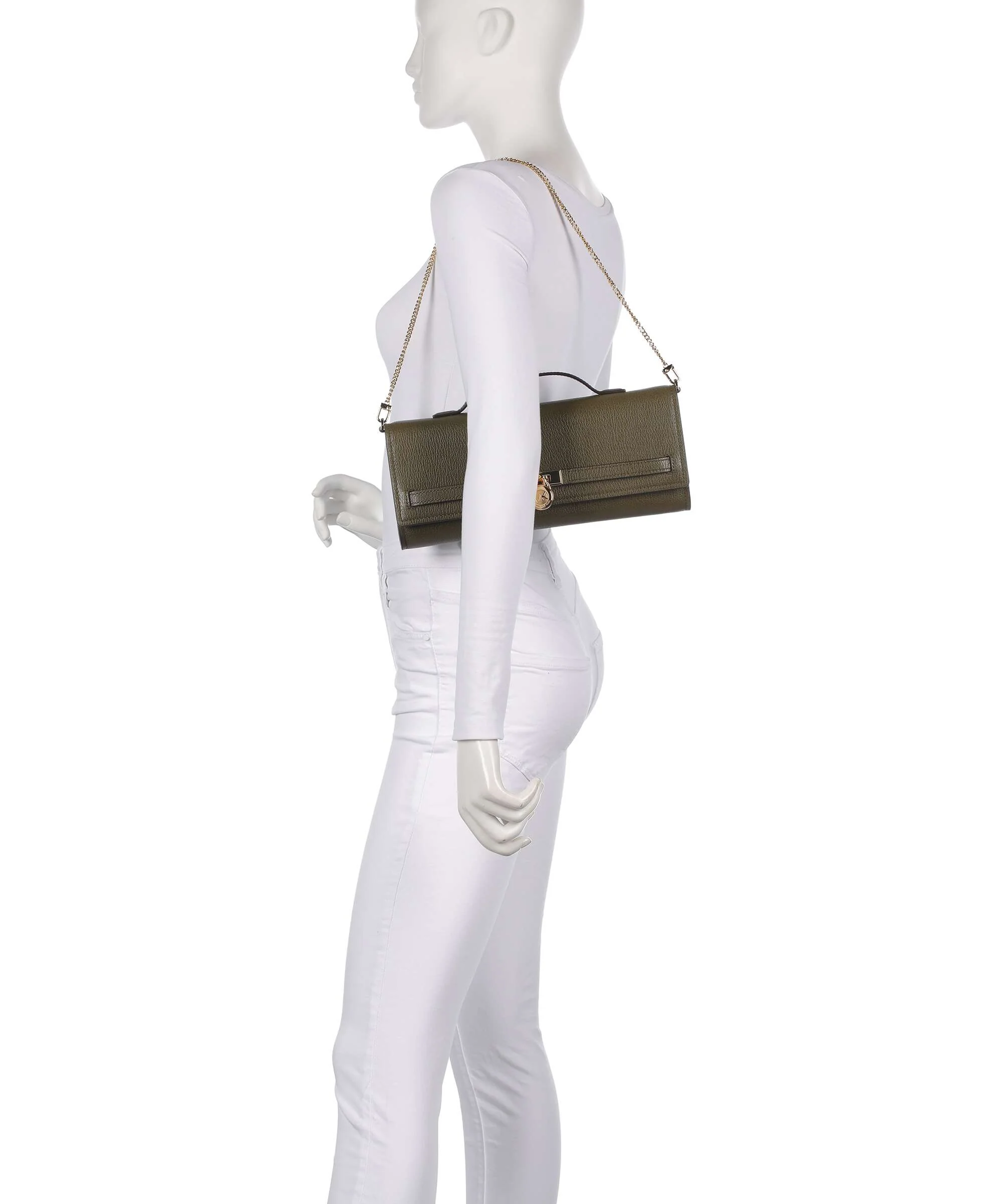 Michael Kors Hamilton Moderne Medium Sac porté épaule loden - Image 3