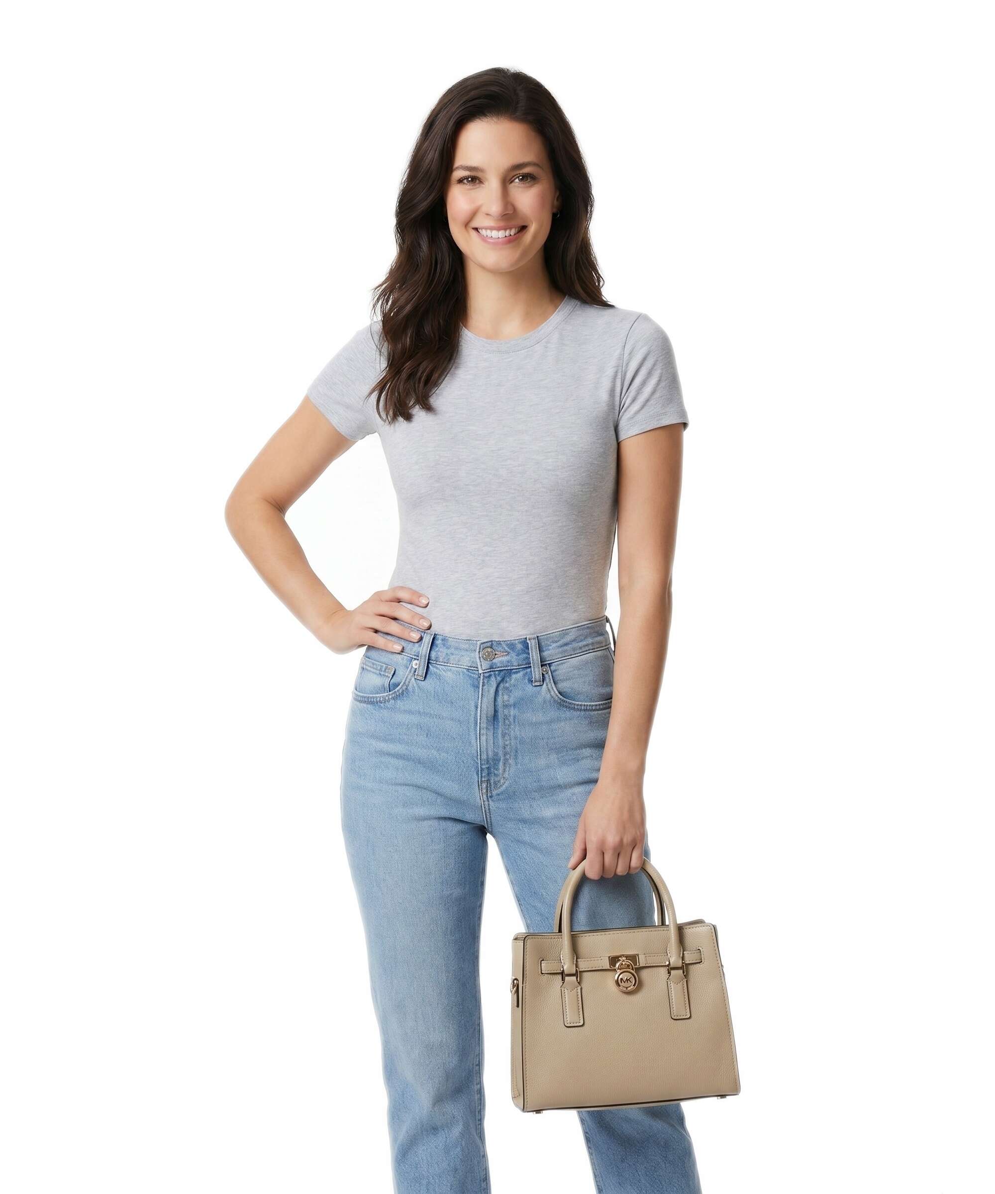 Michael Kors Hamilton Moderne Small Sac à main khaki - Image 3