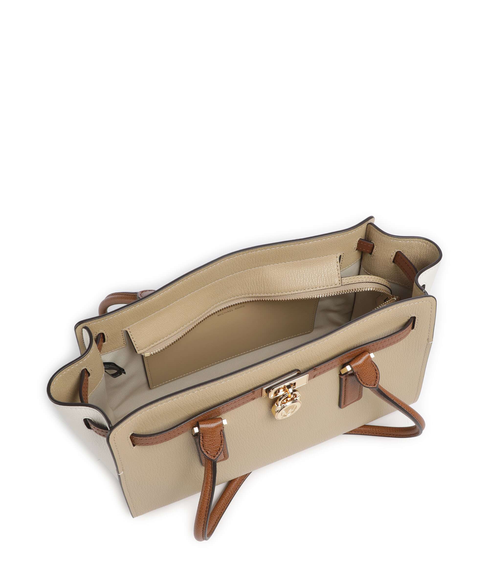 Michael Kors Hamilton Moderne Small Sac porté épaule khaki multicolour - Image 6