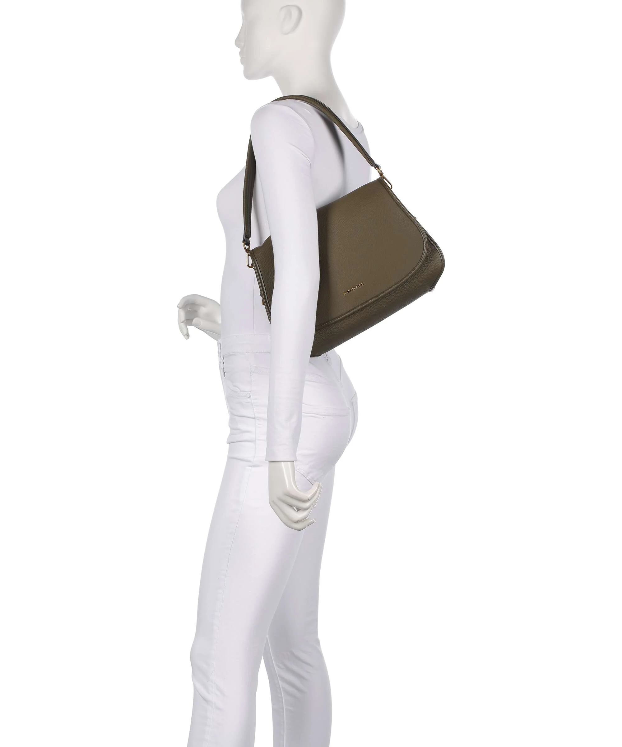 Michael Kors Holmes Medium Sac porté épaule loden - Image 3