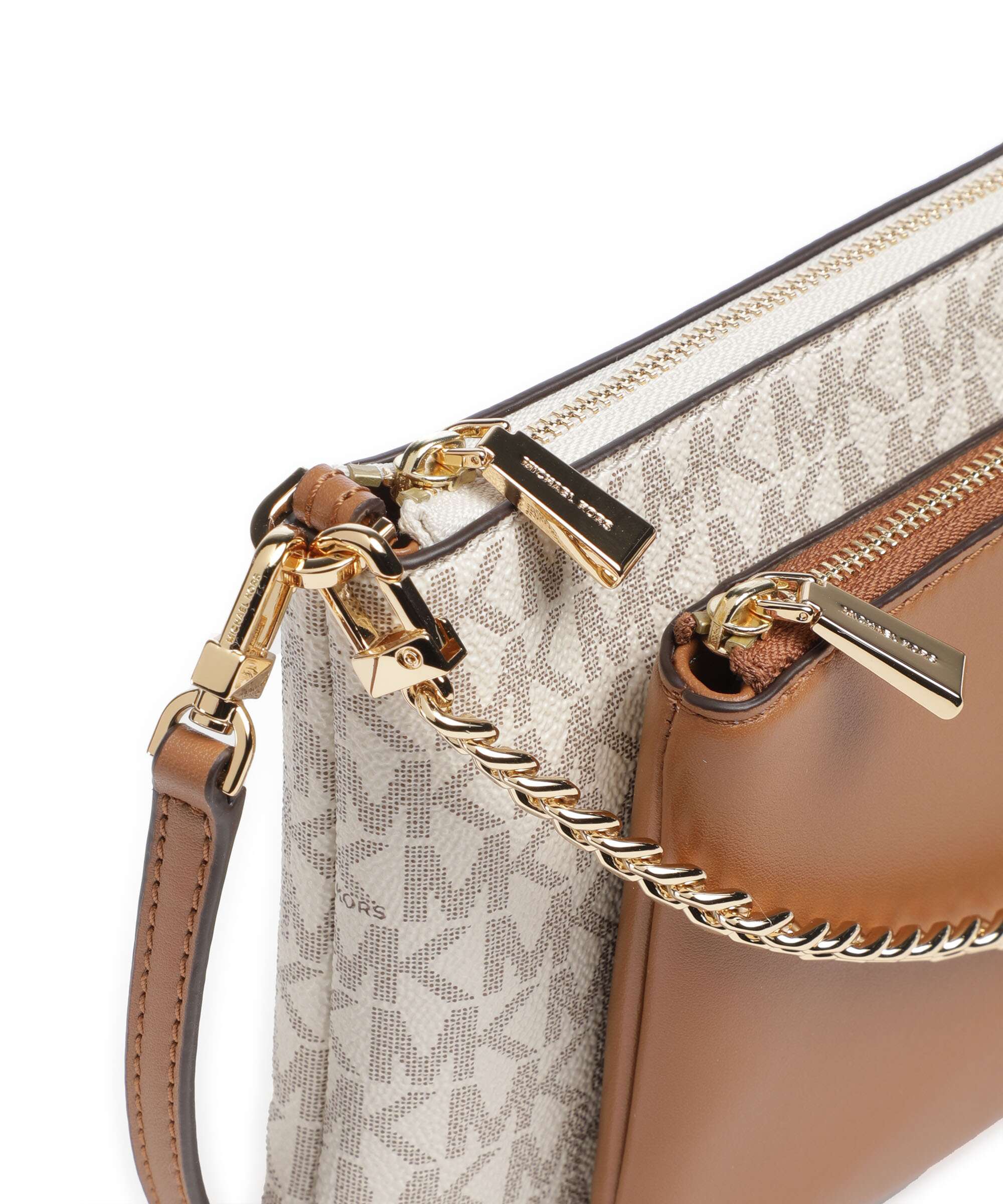 Michael Kors Jet Set Sac bandoulière vanilla/acorn - Image 4