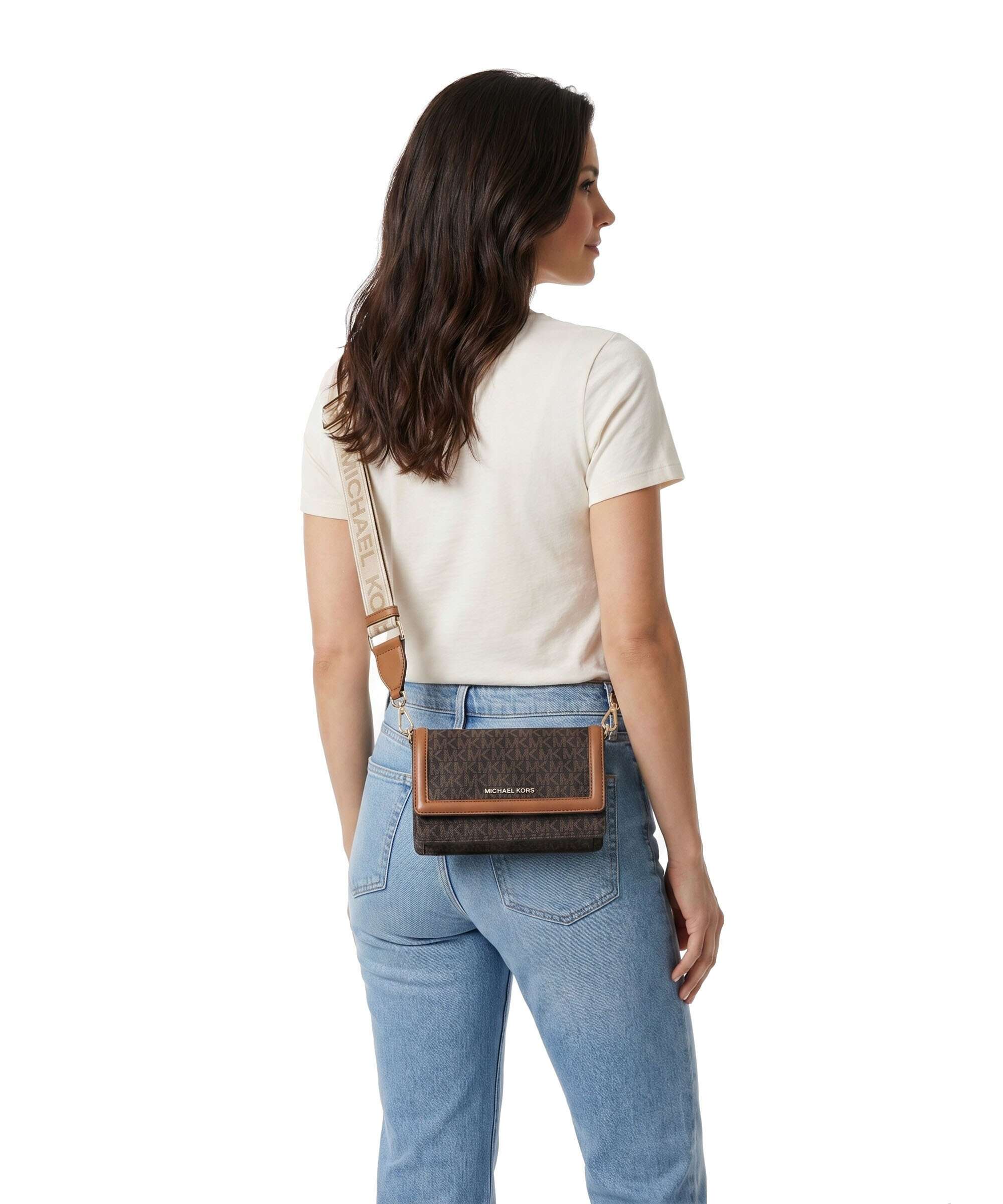 Michael Kors Jet Set Small Portefeuille brown/acorn - Image 3