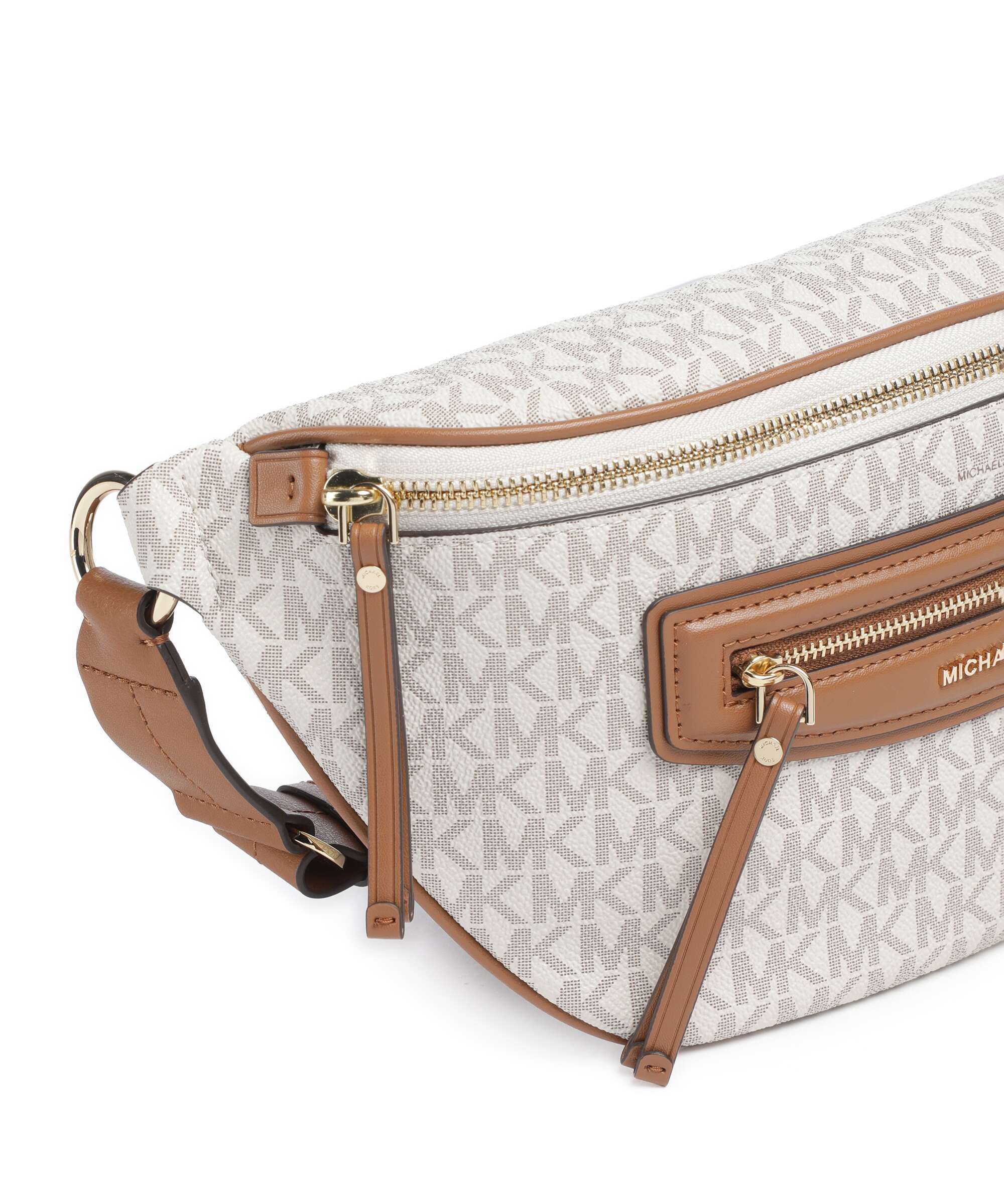 Michael Kors Jet Set Travel Medium Sac banane vanilla/acorn - Image 4