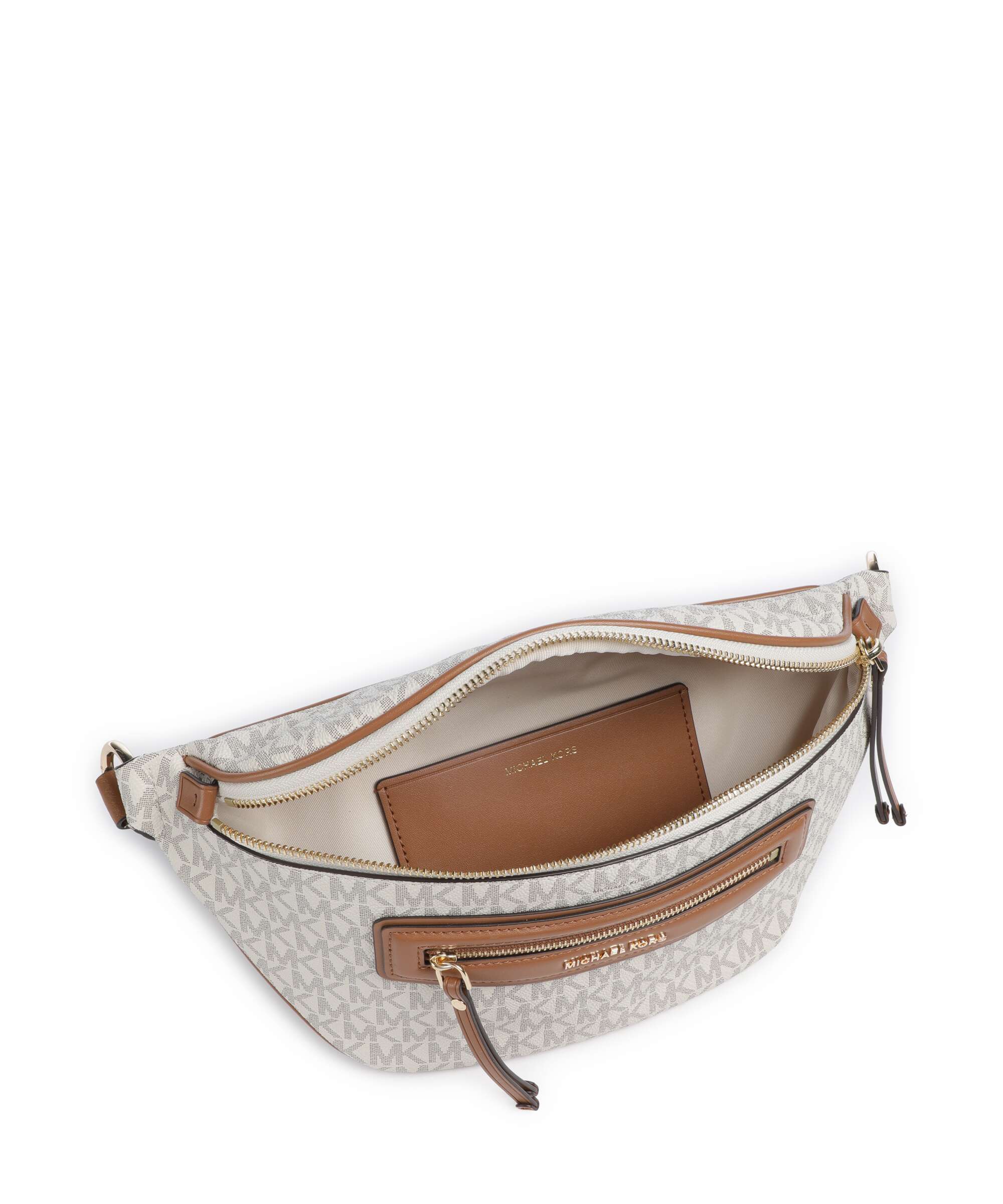 Michael Kors Jet Set Travel Medium Sac banane vanilla/acorn - Image 5
