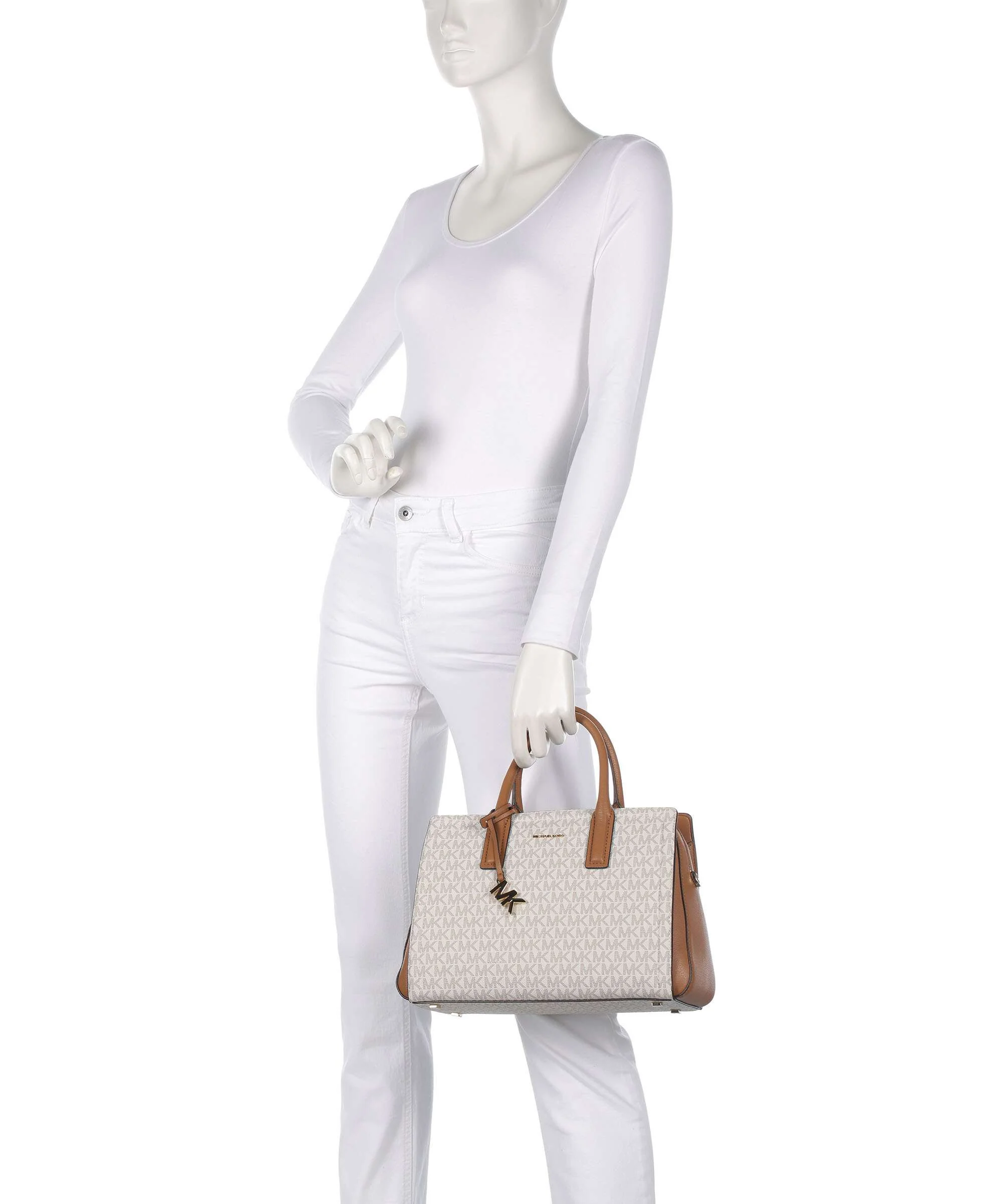 Michael Kors Laila Sac à main vanilla/acorn - Image 3