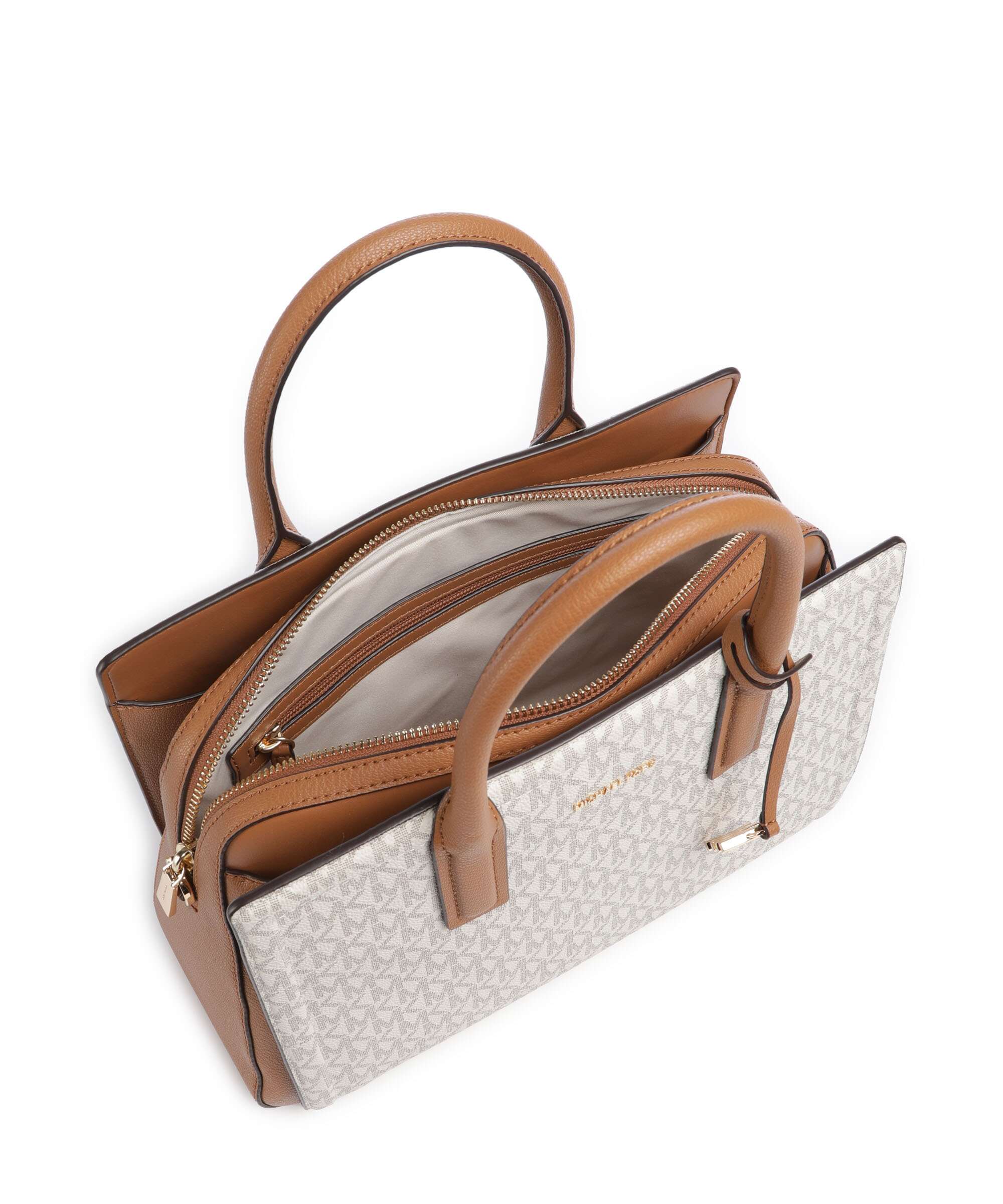 Michael Kors Laila Sac à main vanilla/acorn - Image 6