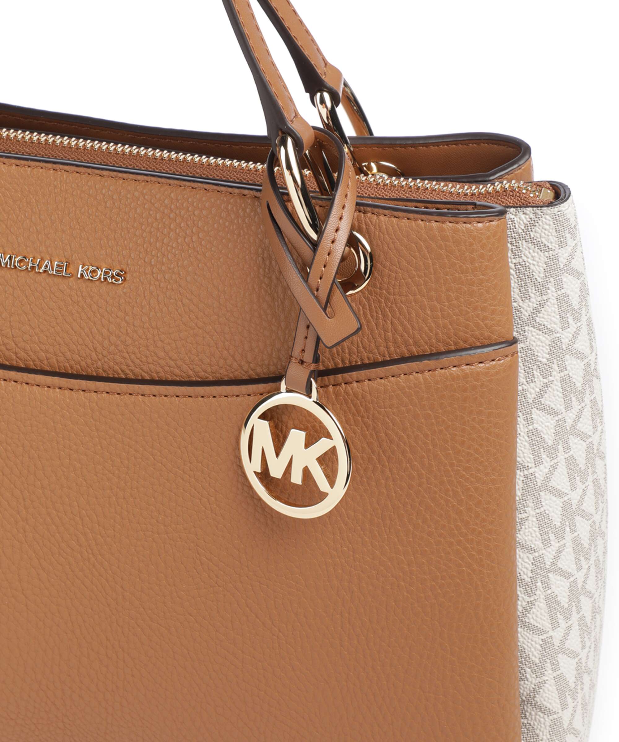 Michael Kors May Medium Sac à main vanilla/acorn - Image 4