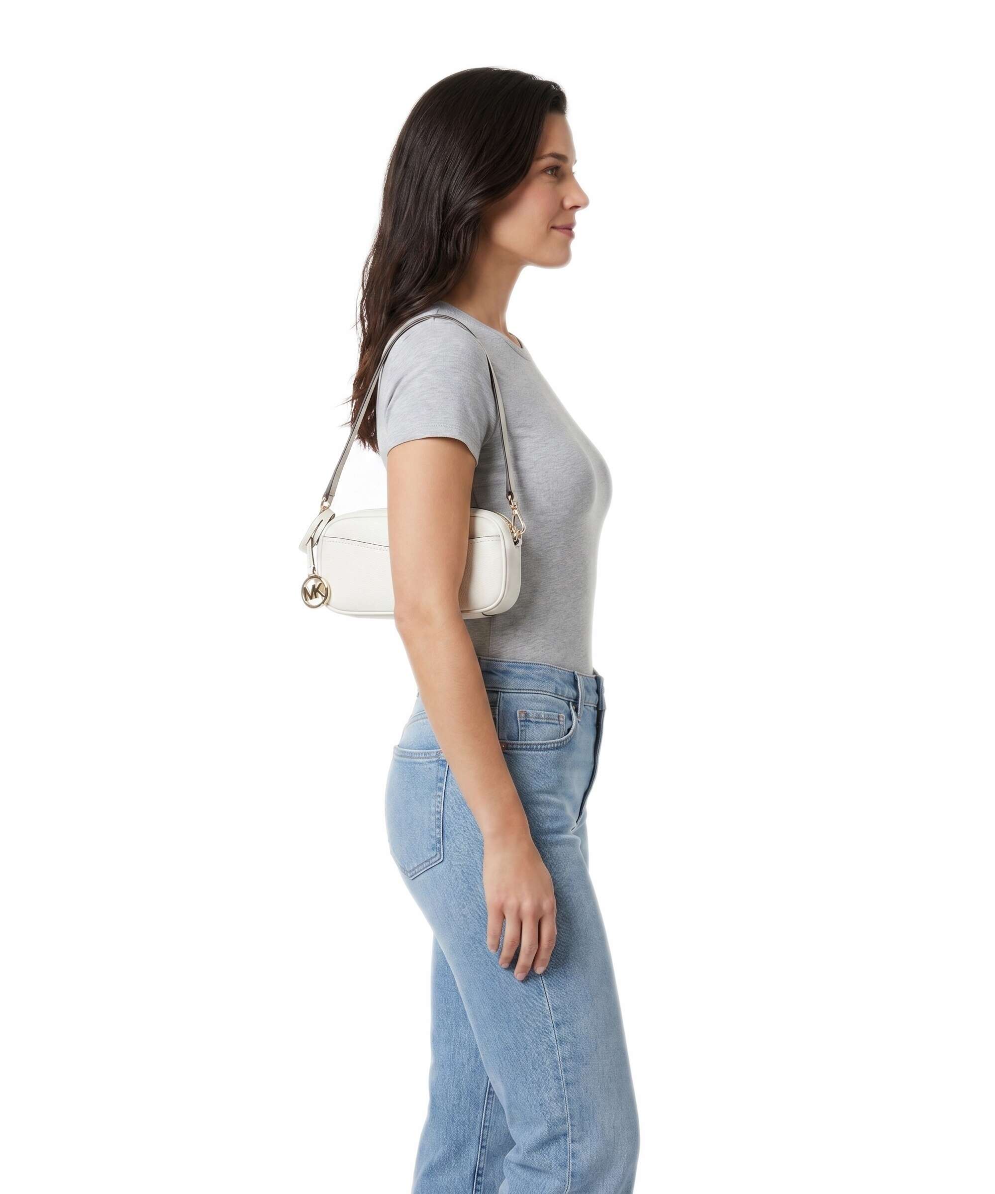 Michael Kors May Small Sac porté épaule eggshell - Image 3