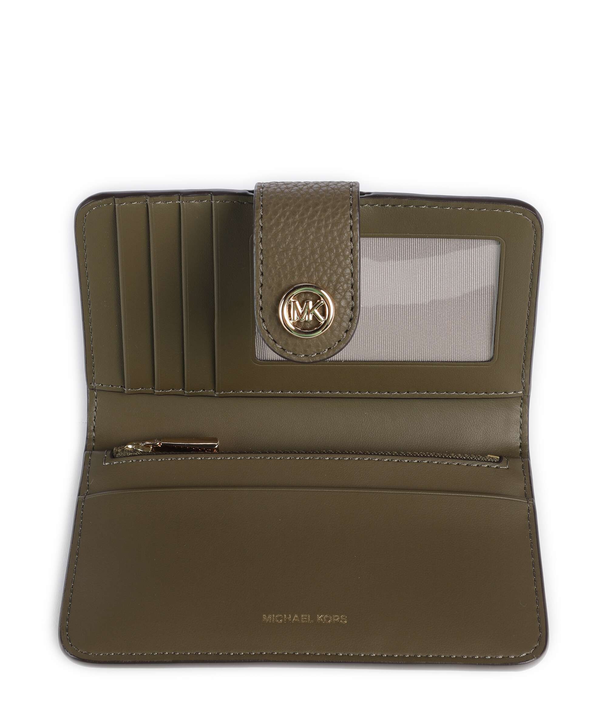 Michael Kors MK Pop Charm Medium Portefeuille loden - Image 2