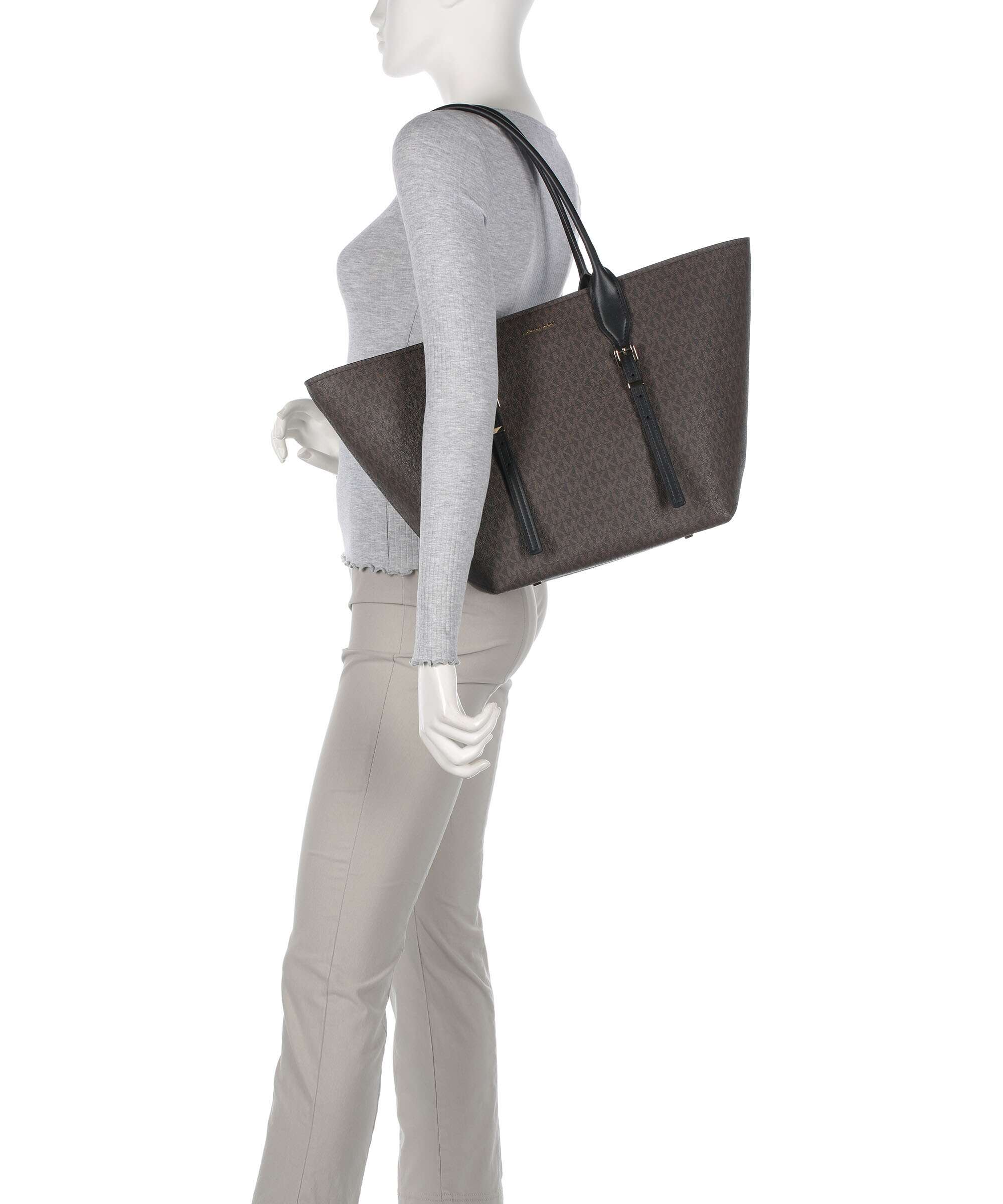 Michael Kors Moore Cabas brown/black - Image 3