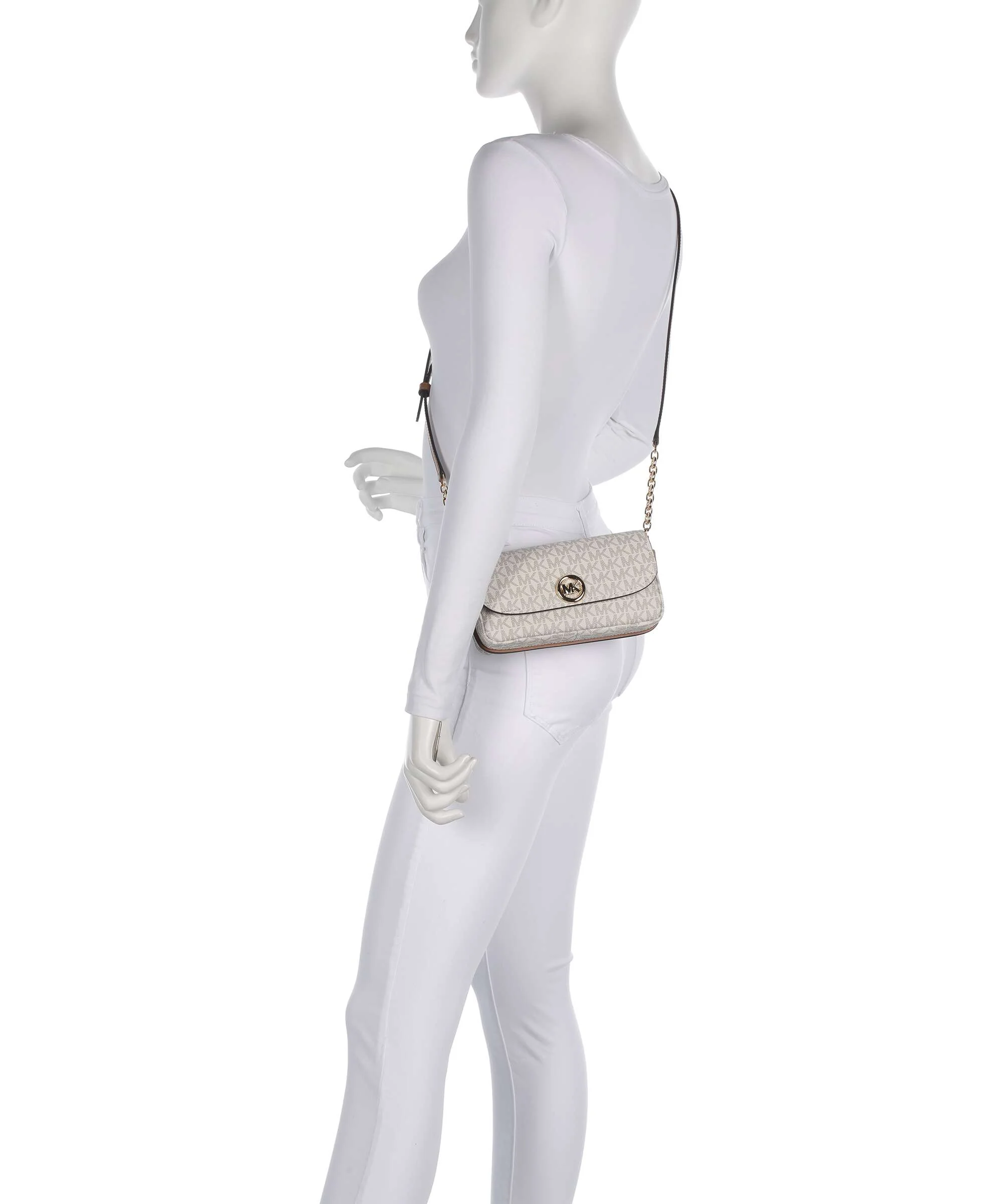 Michael Kors Nolita Small Sac bandoulière vanilla/acrn - Image 3