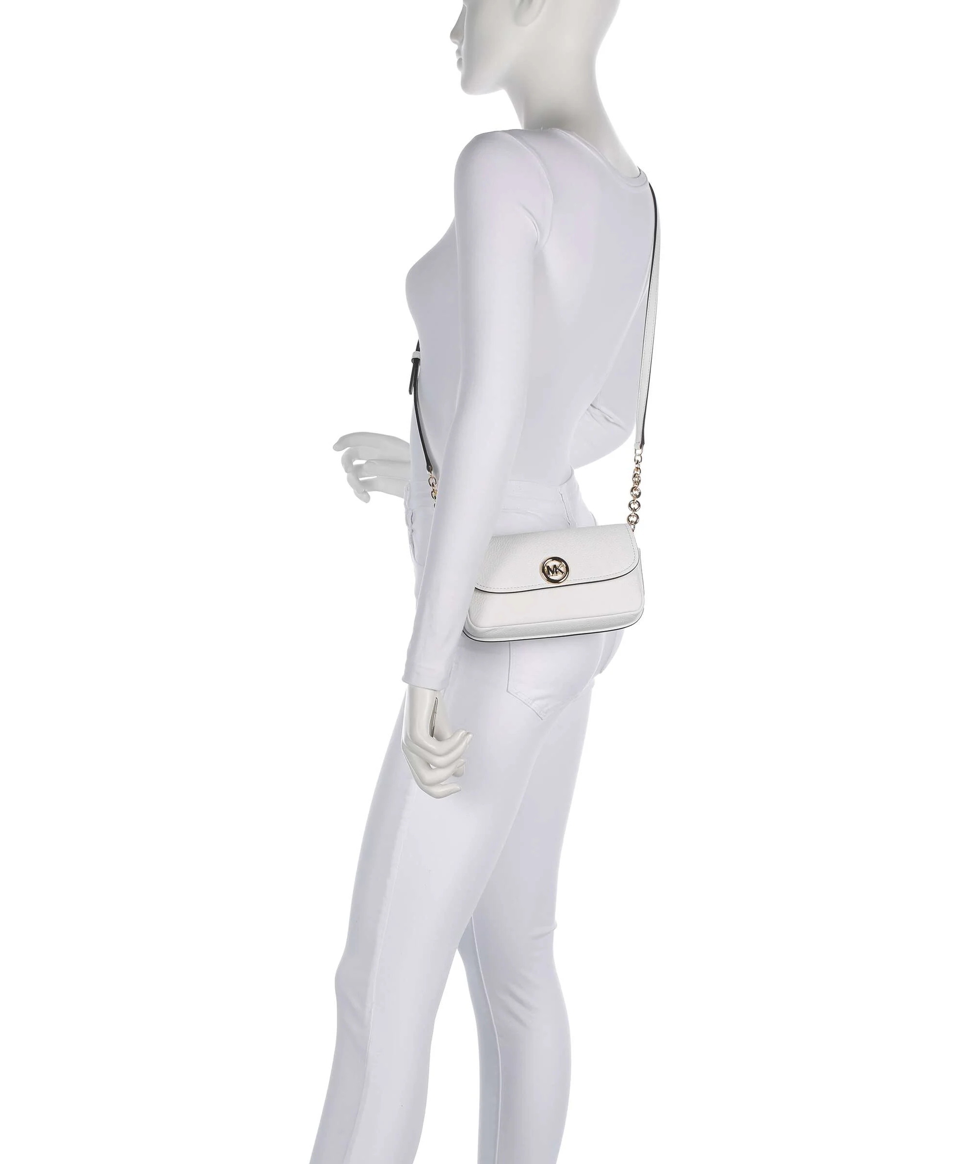Michael Kors Nolita Small Sac bandoulière optic white - Image 3