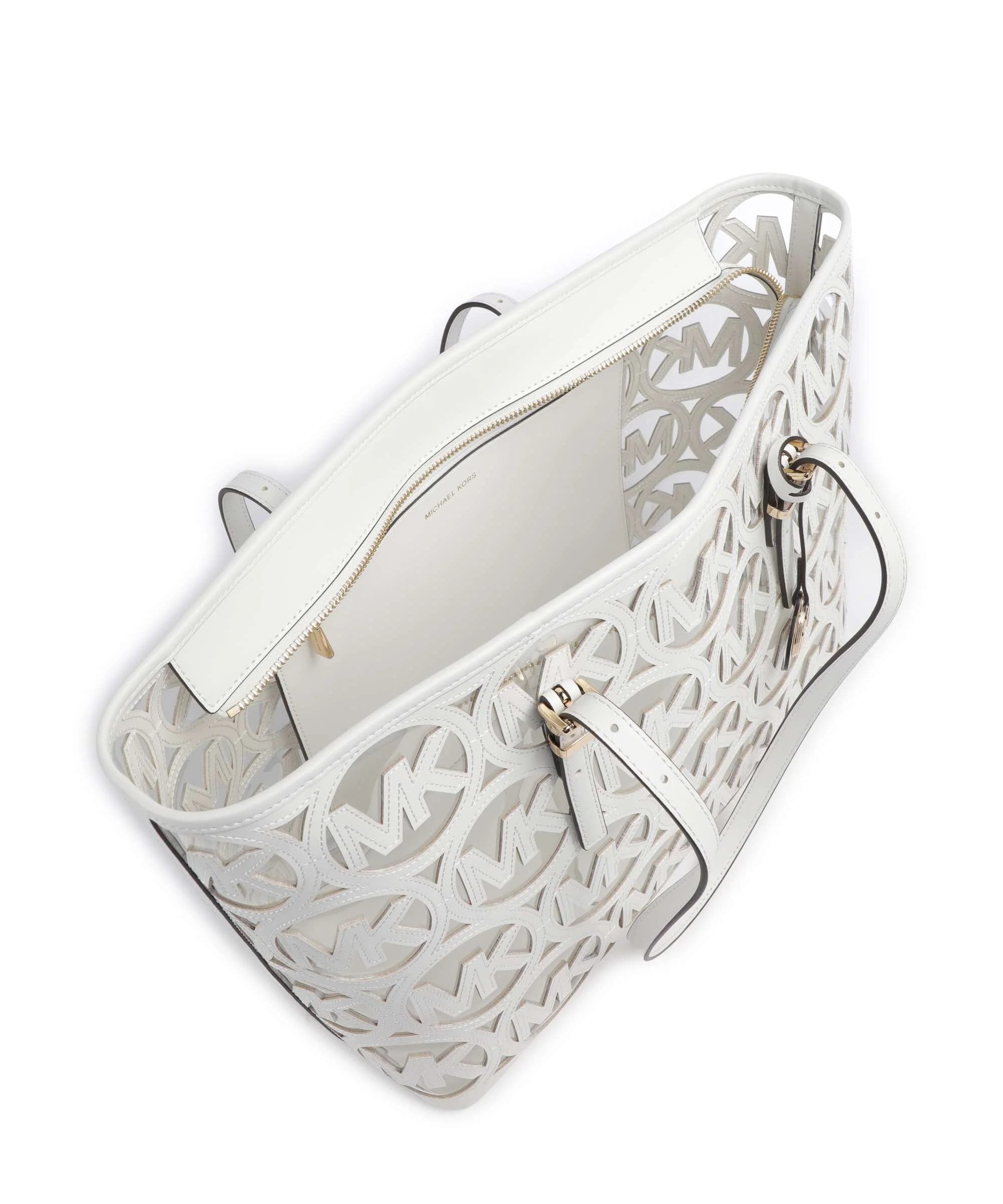 Michael Kors Quinn Large Cabas optic white - Image 6
