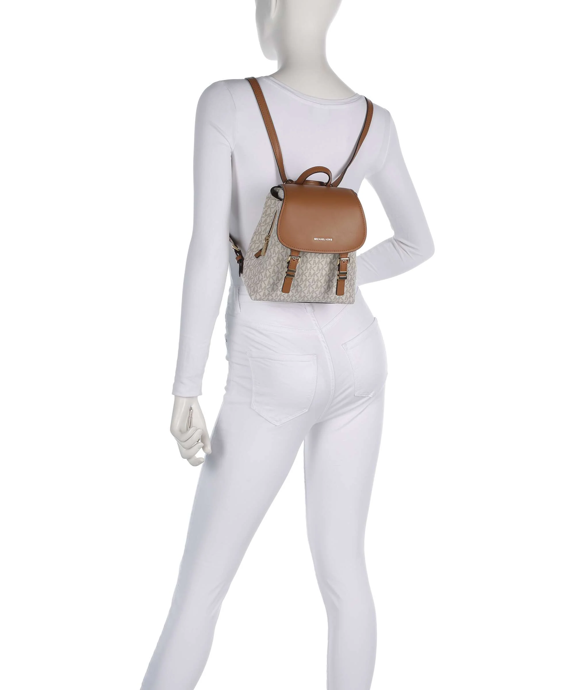 Michael Kors Quinn XS Sac à main porté dos vanilla/acrn - Image 4