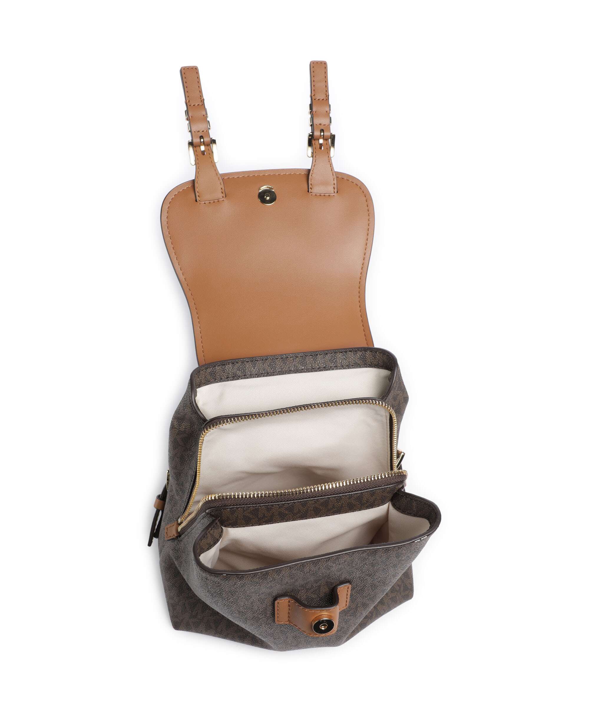 Michael Kors Quinn XS Sac à main porté dos brown/acorn - Image 6