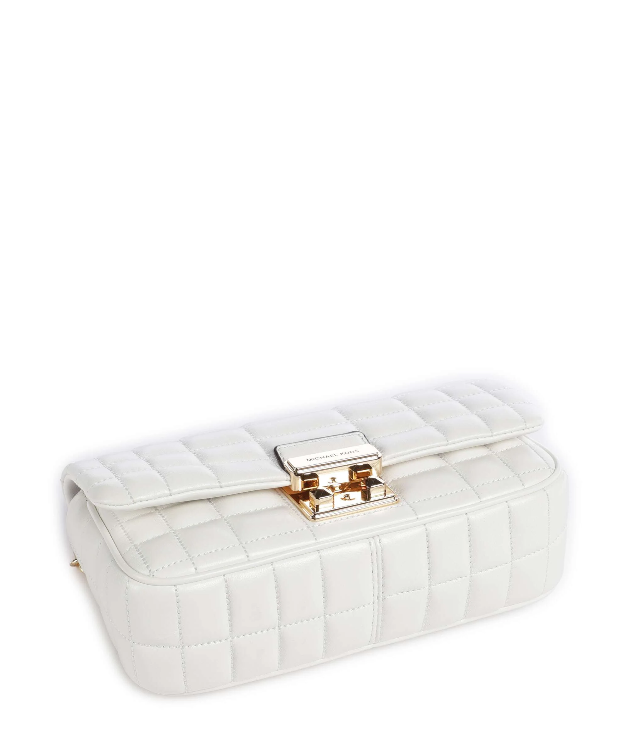 Michael Kors Tribeca Sac porté épaule optic white - Image 6