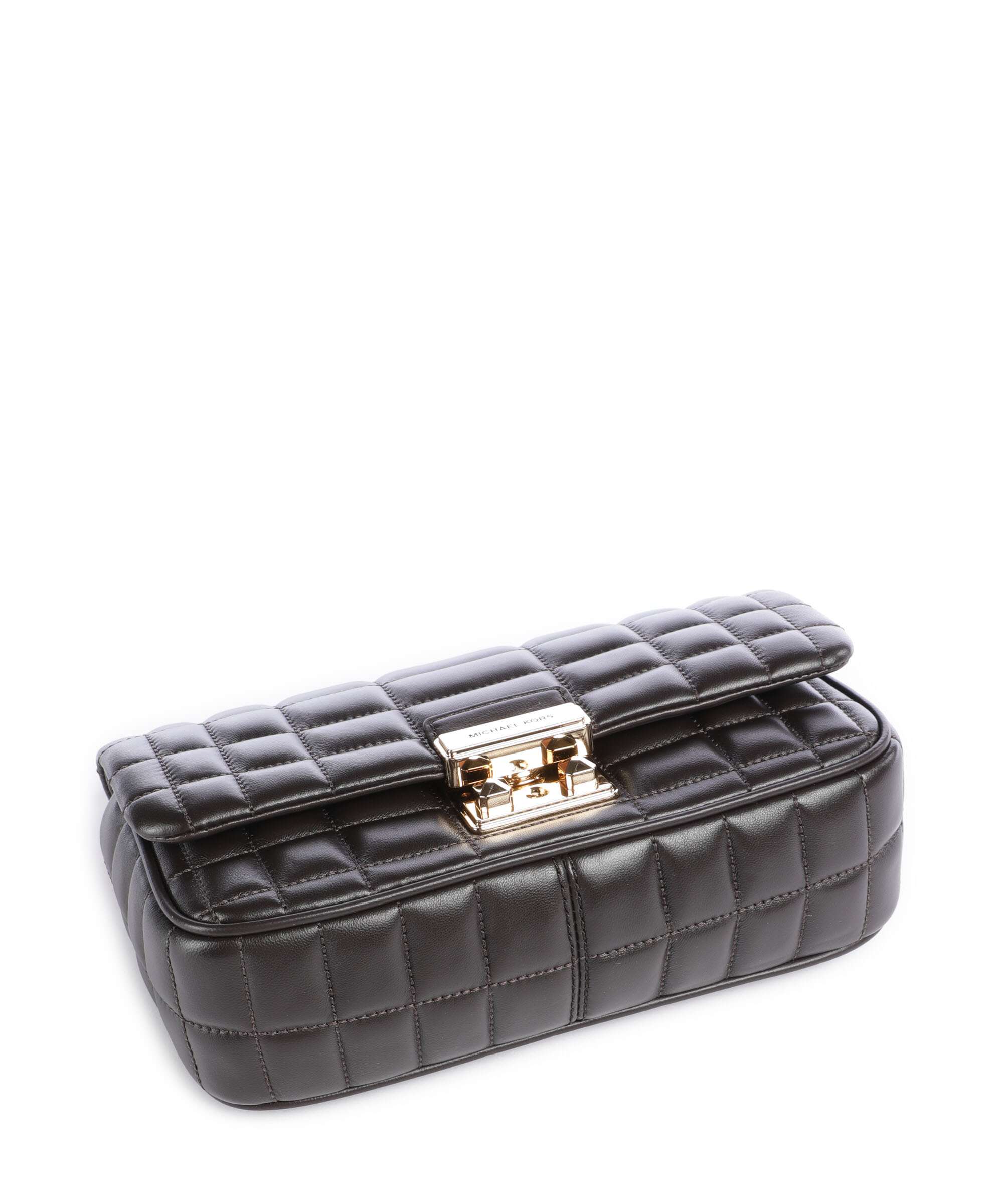 Michael Kors Tribeca Sac porté épaule chocolate - Image 6
