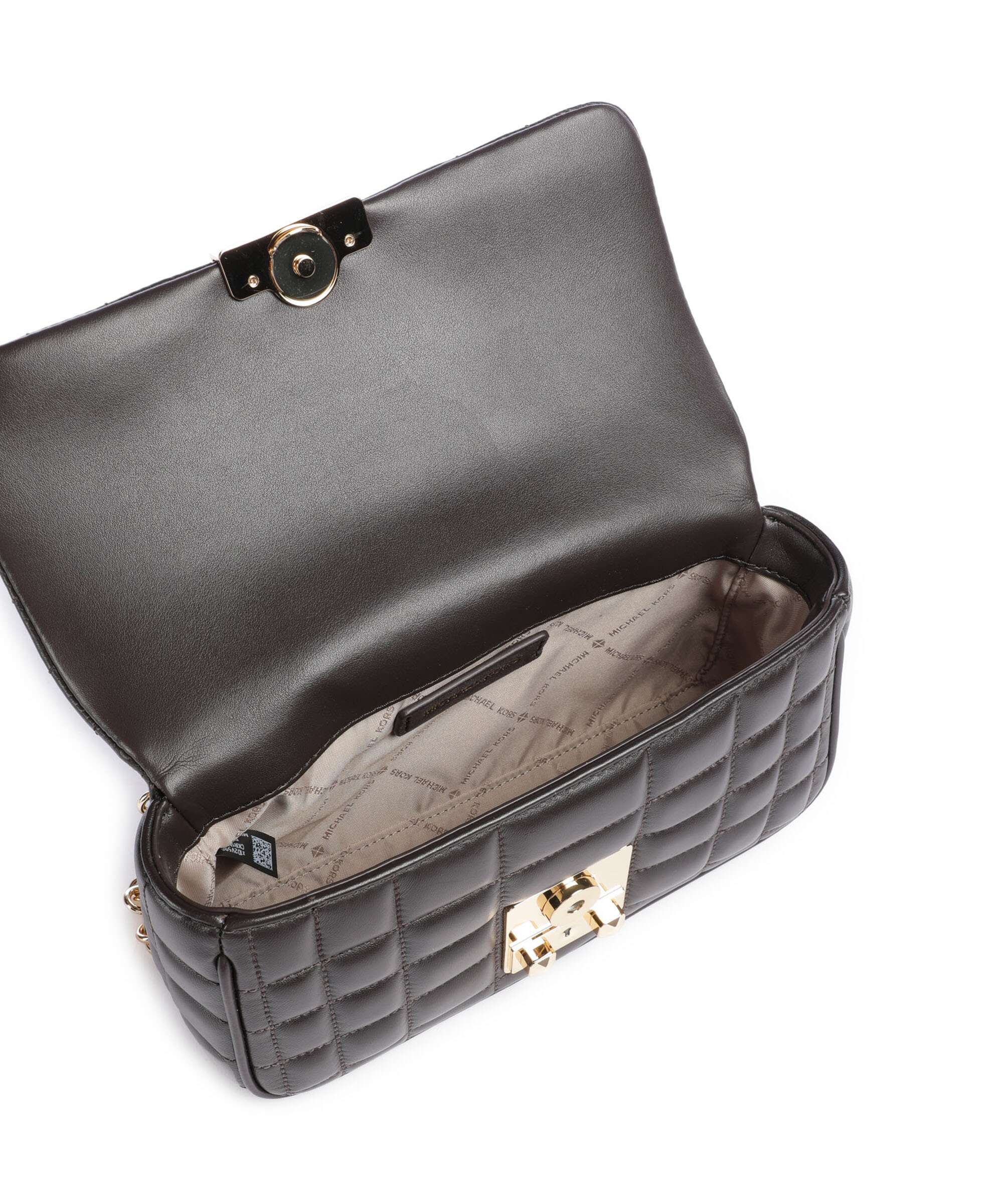 Michael Kors Tribeca Sac porté épaule chocolate - Image 7