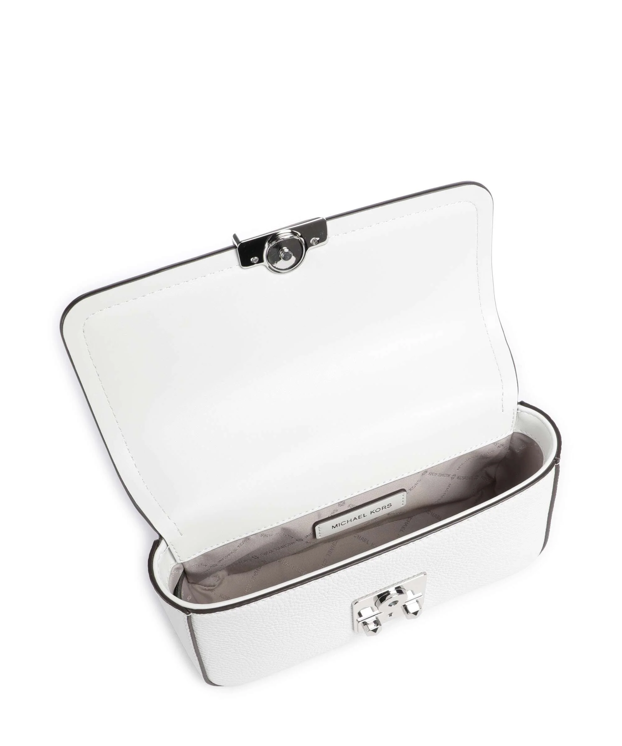 Michael Kors Tribeca Small Sac porté épaule optic white - Image 6