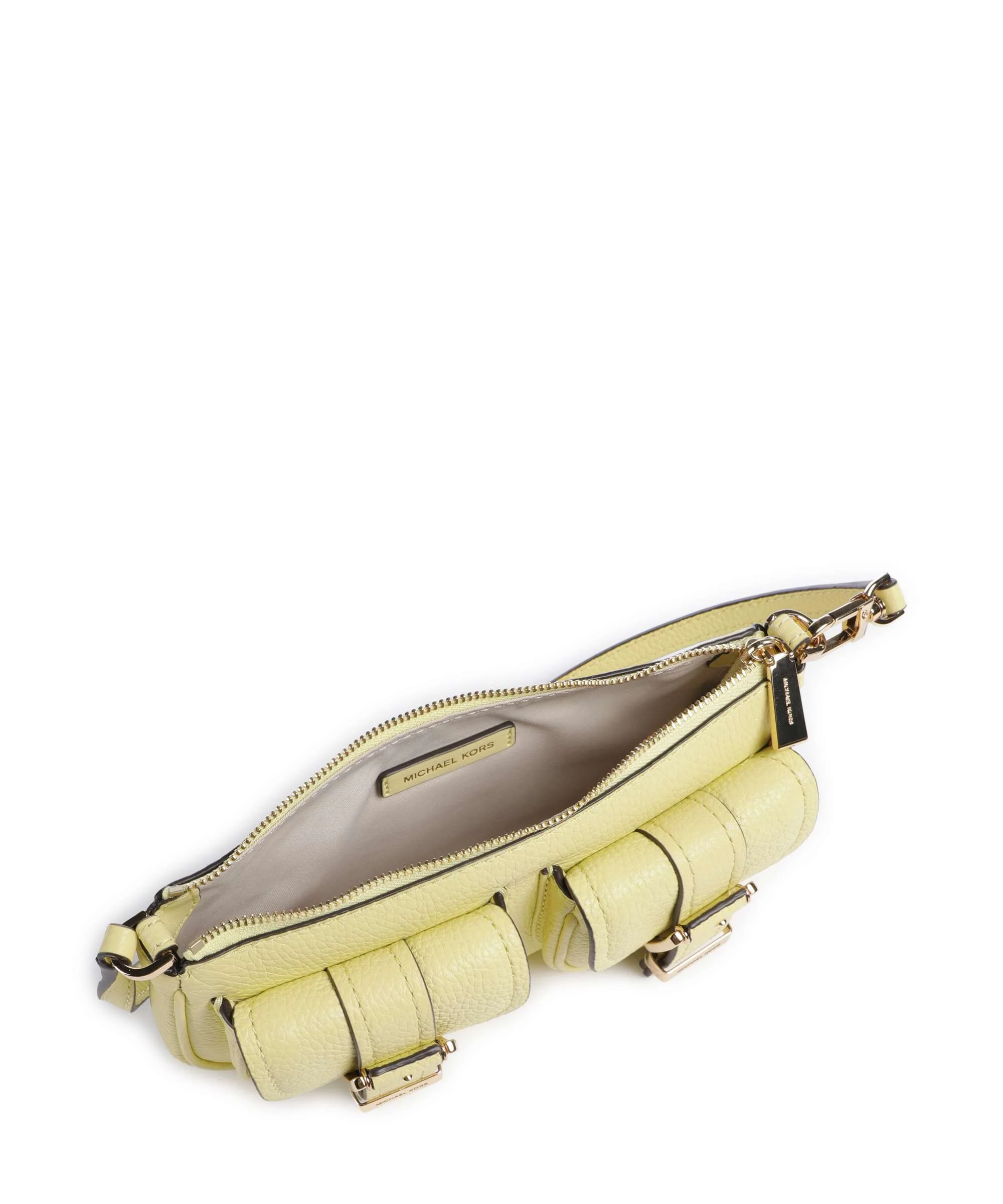 Michael Kors Zoe Small Sac porté épaule lemon - Image 6