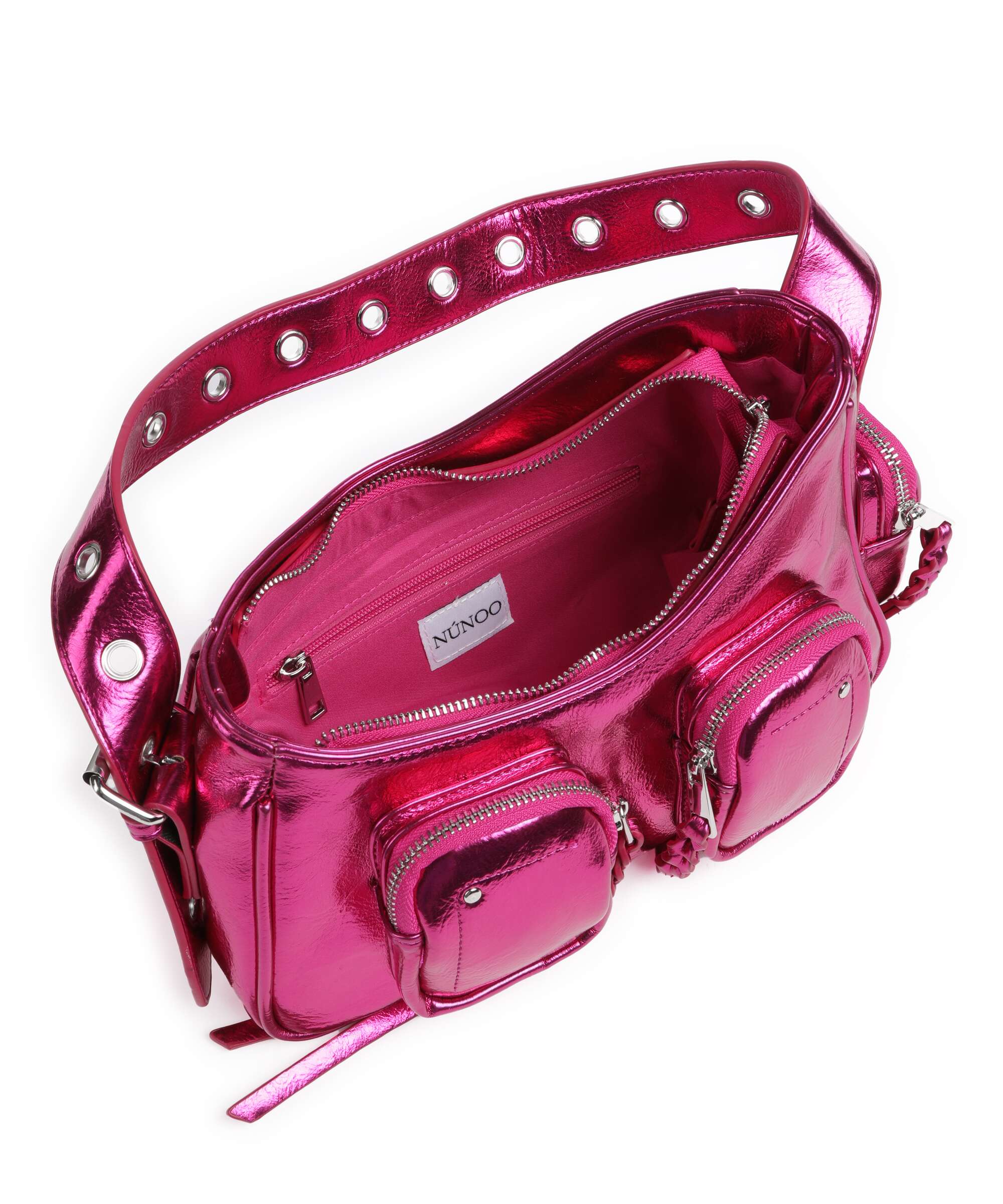 Núnoo Recycled Cool Jennifer Sac porté épaule pink - Image 6