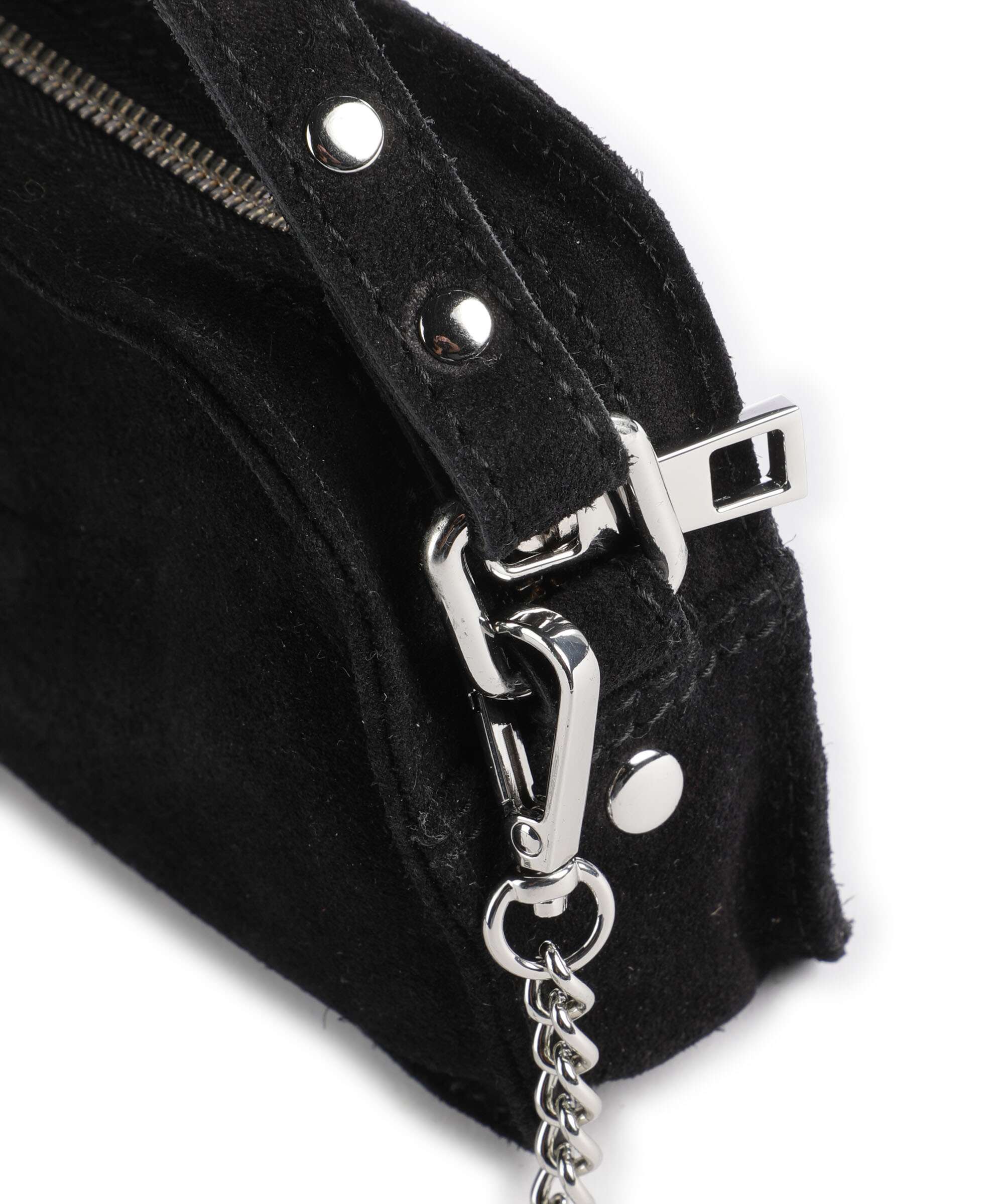 Núnoo Suede Helena Sac bandoulière black - Image 4