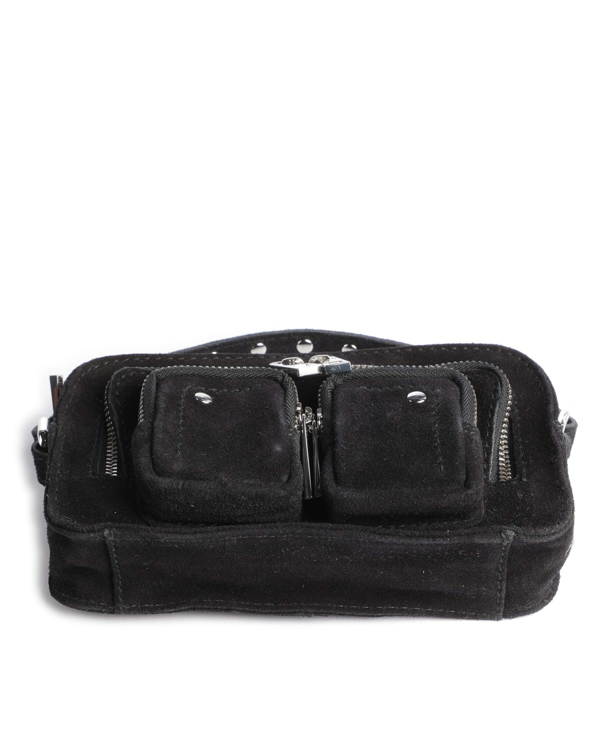 Núnoo Suede Helena Sac bandoulière black - Image 5