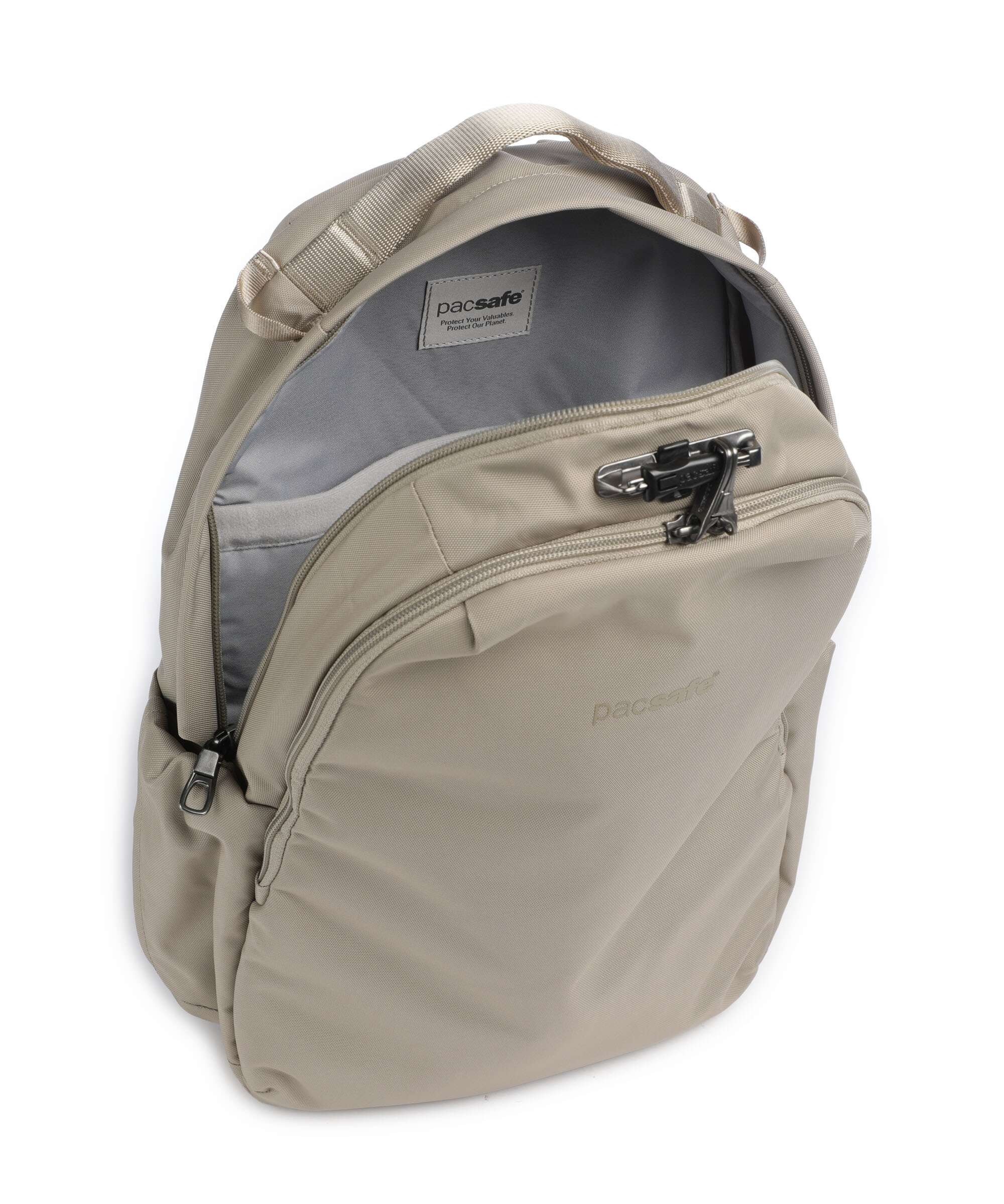 Pacsafe V 16 Sac à dos beige - Image 5