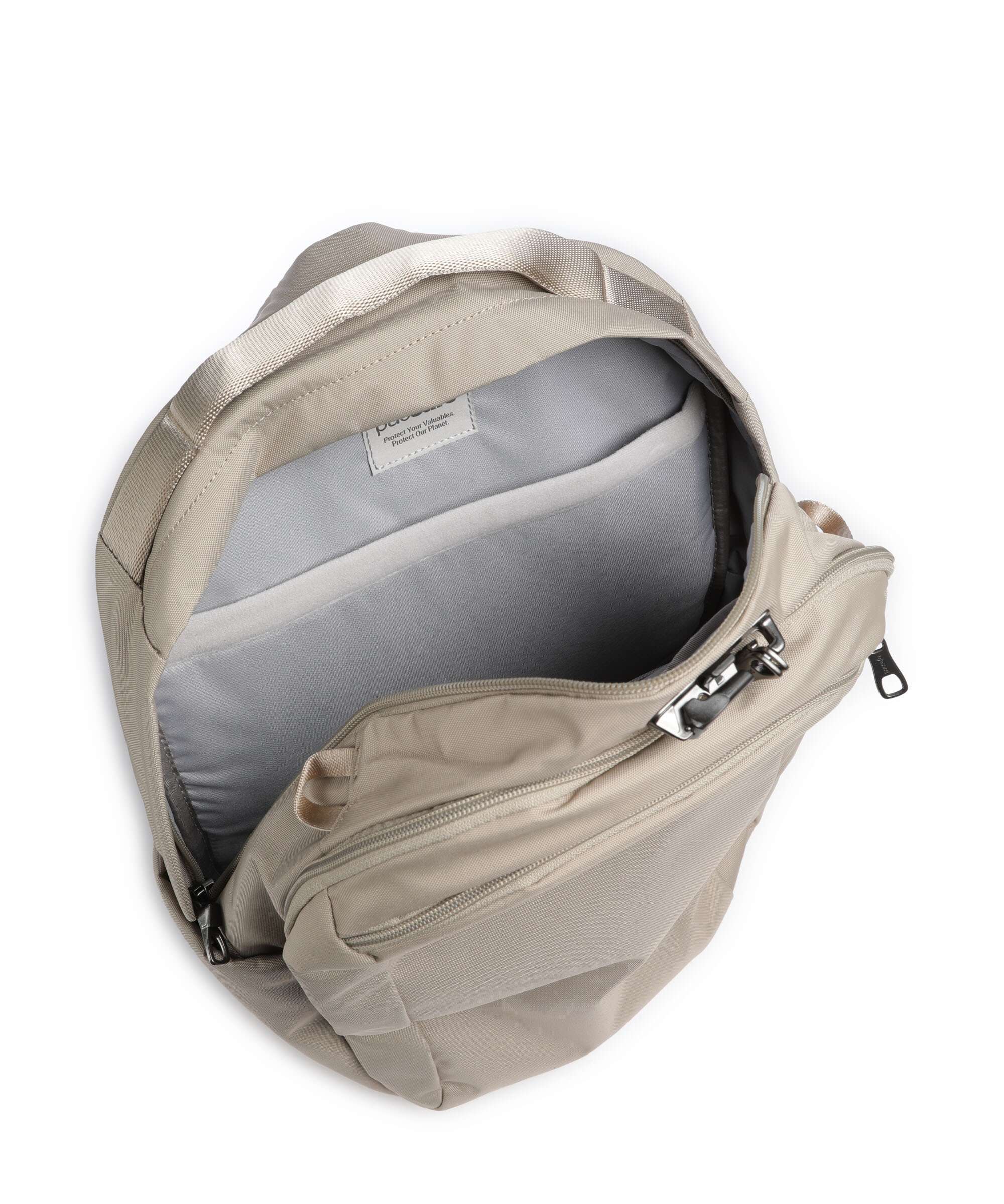 Pacsafe V 26 Sac à dos beige - Image 6