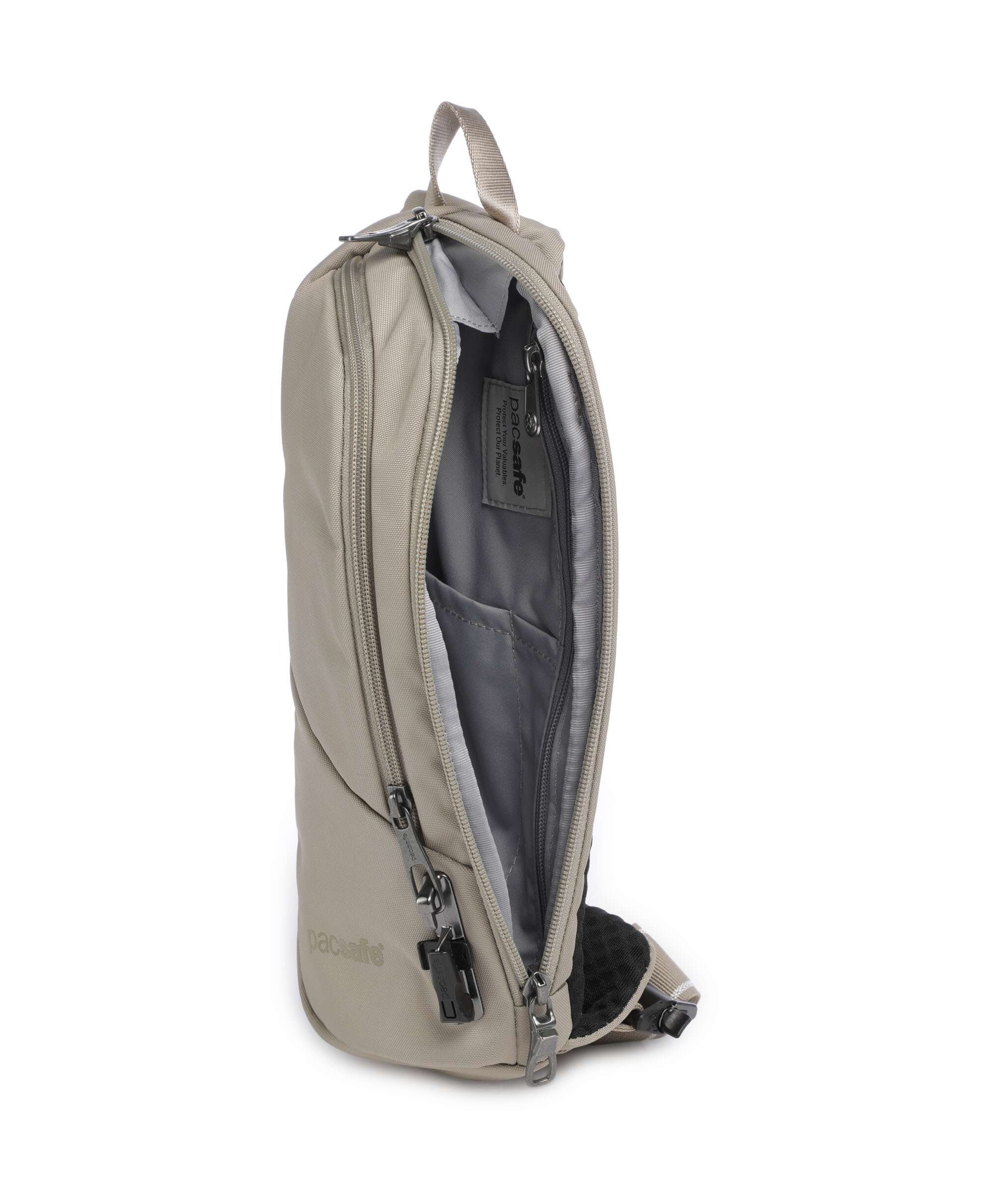 Pacsafe V Sac sling beige - Image 6