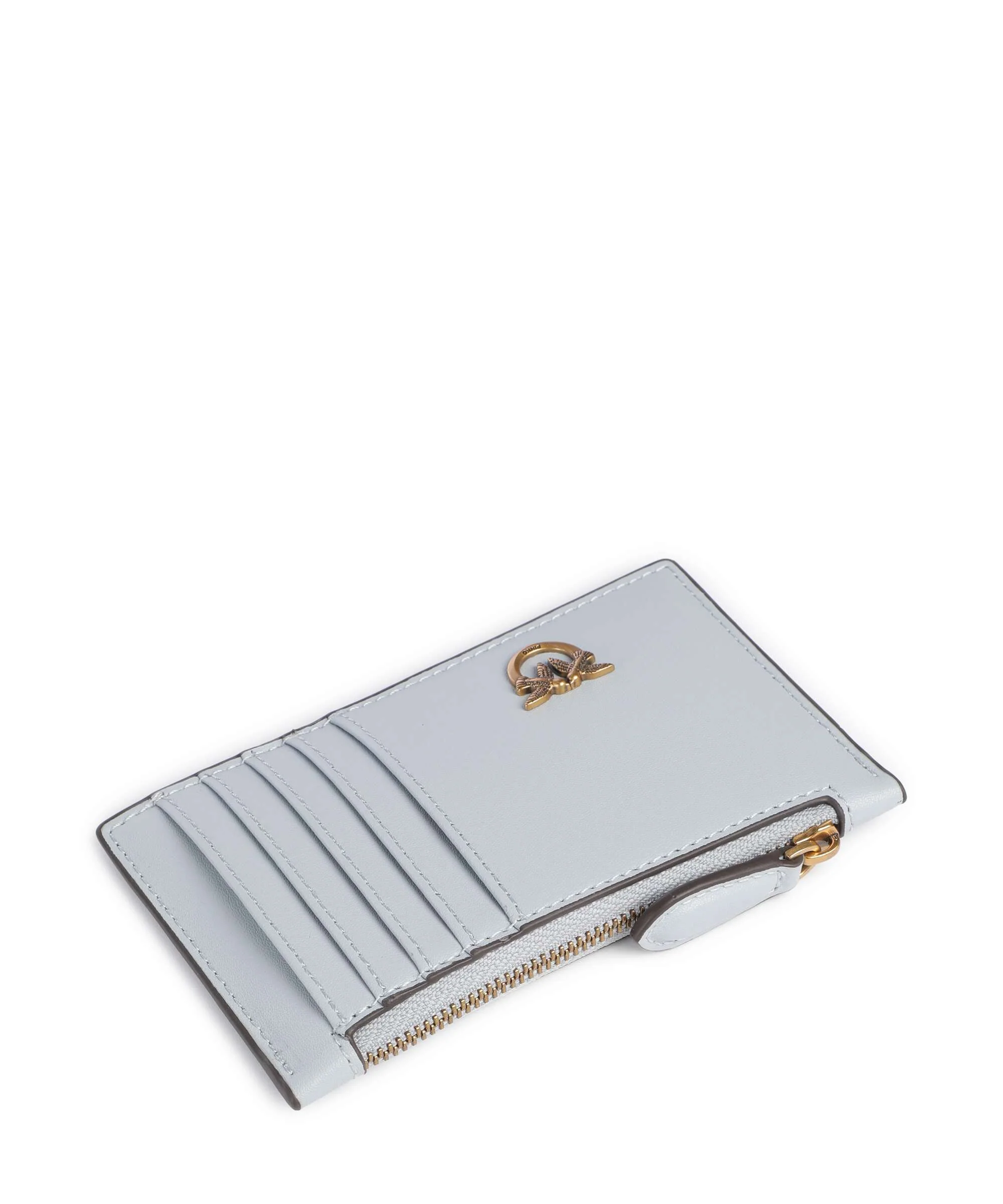 Pinko Airone Étui à cartes crédit azzurro celeste/antique gold - Image 3