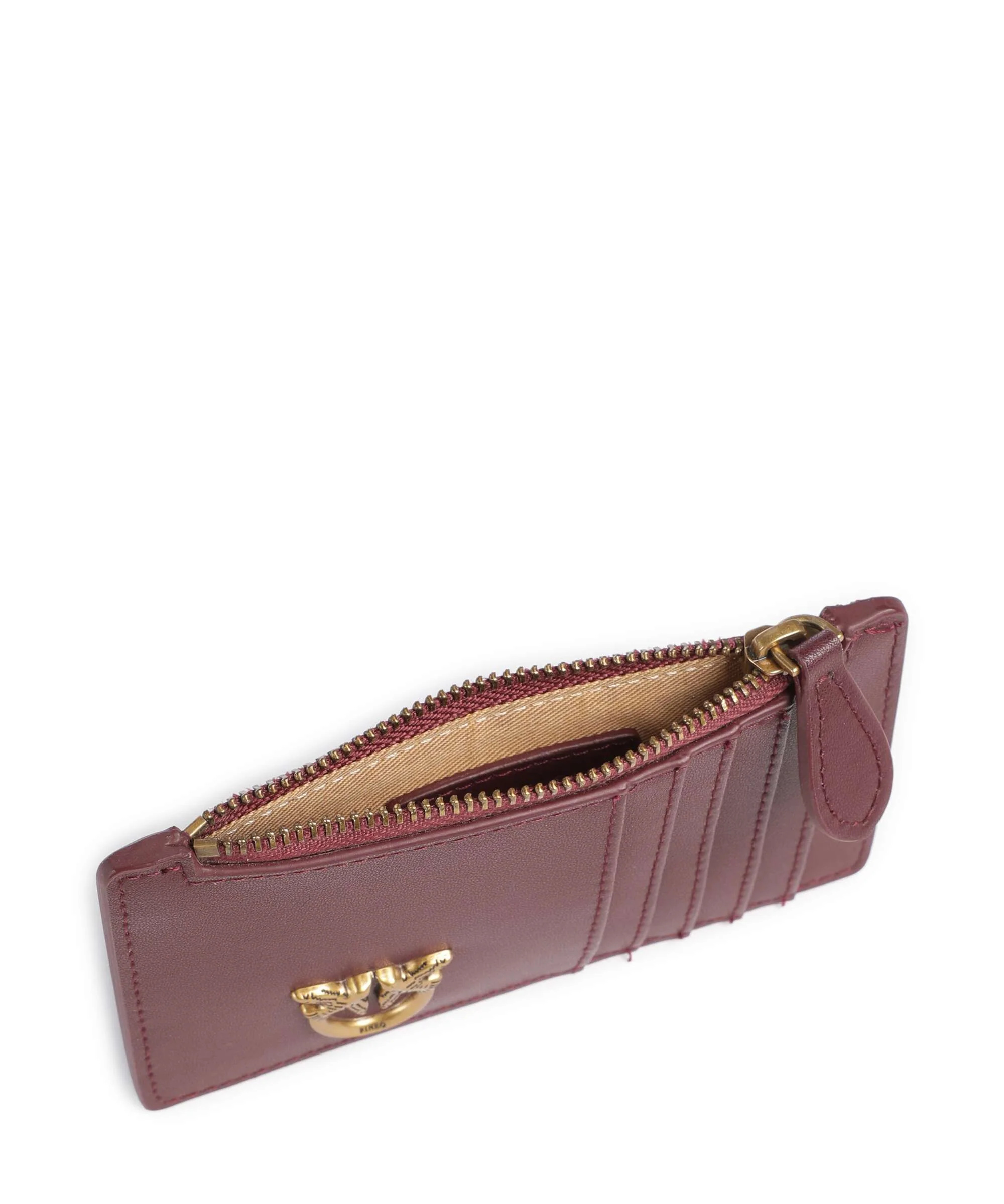 Pinko Airone Étui à cartes crédit ribes intenso/antique gold - Image 4