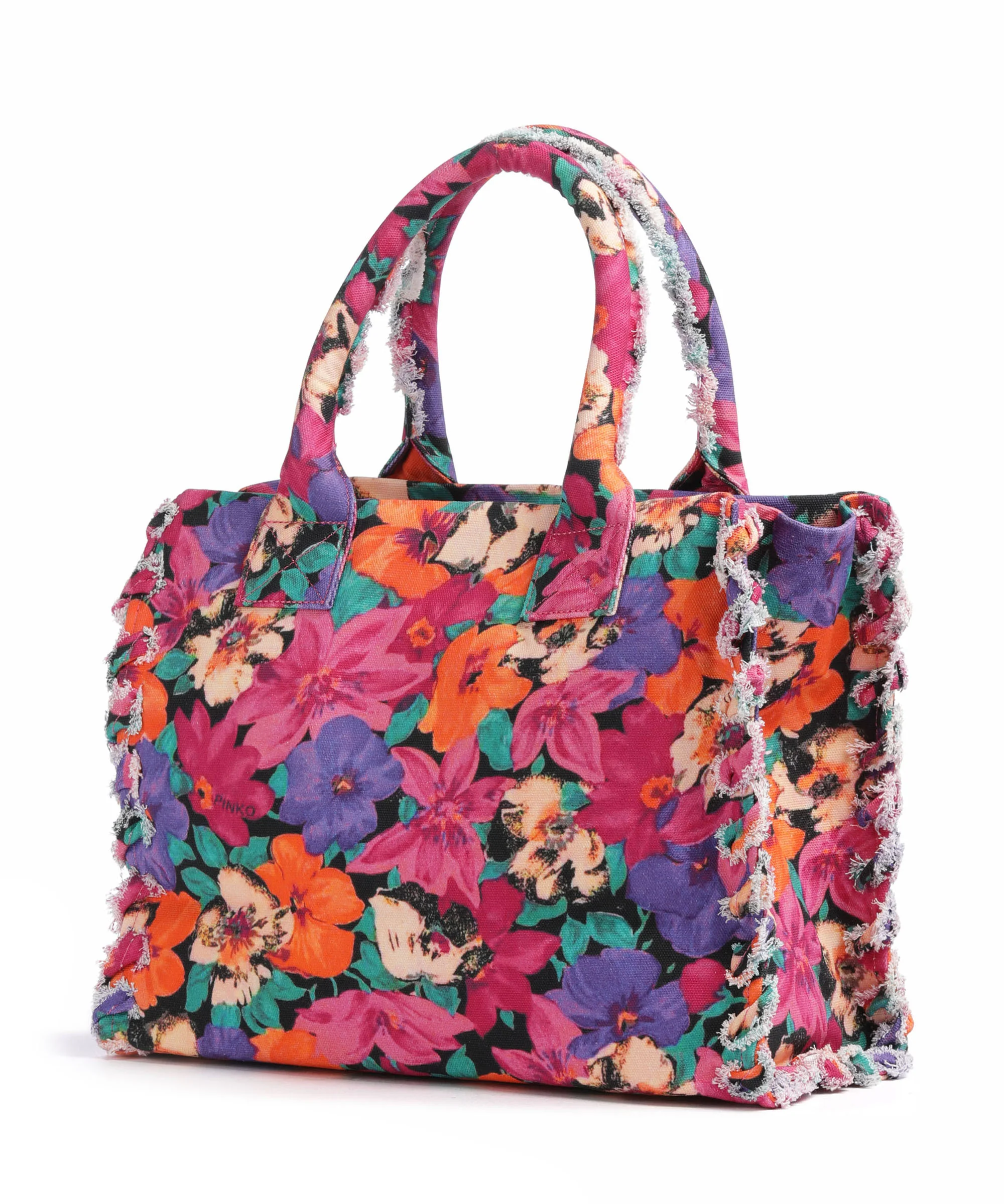 Pinko Beach Sac à main fuxia/multicolor/antique gold - Image 2