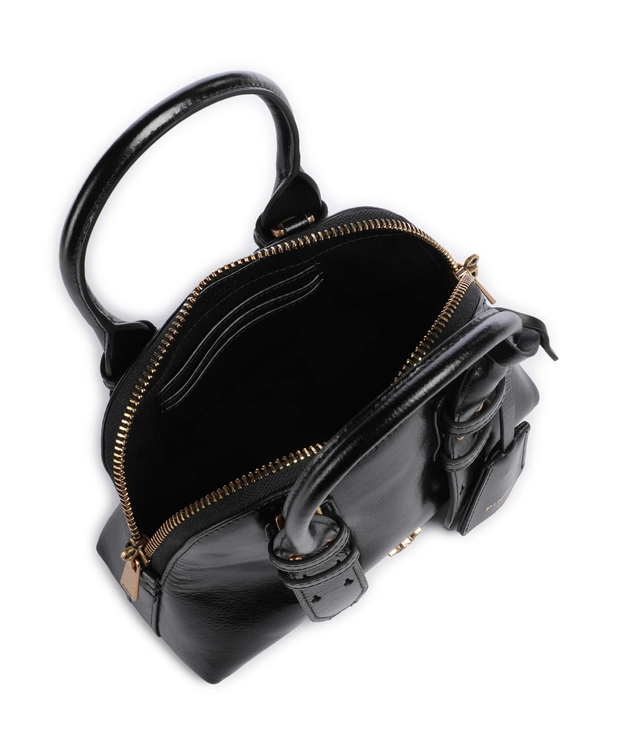Pinko Bowling Mini Sac à main nero/antique gold - Image 6