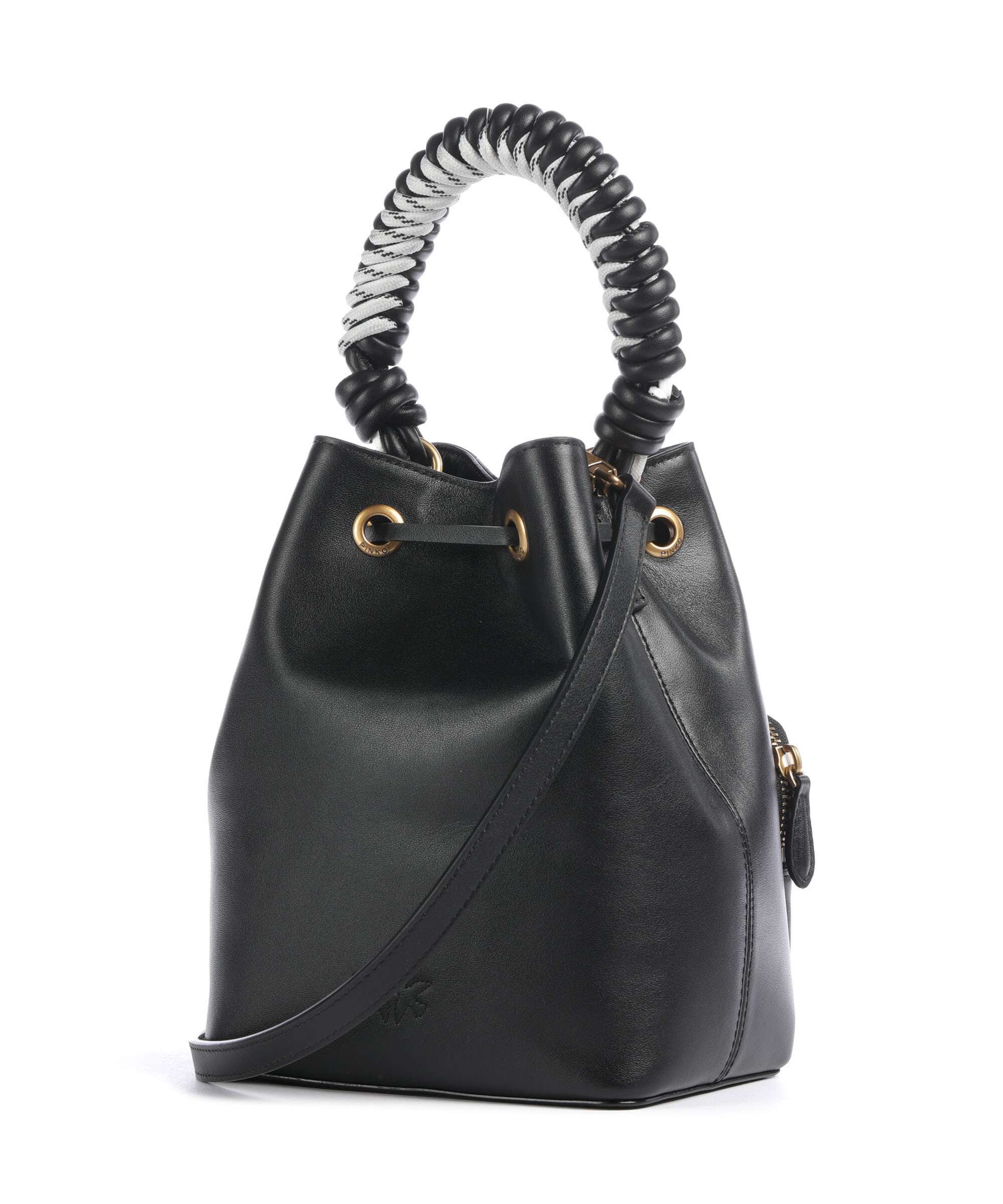Pinko Cargo Sac seau nero/antique gold - Image 2
