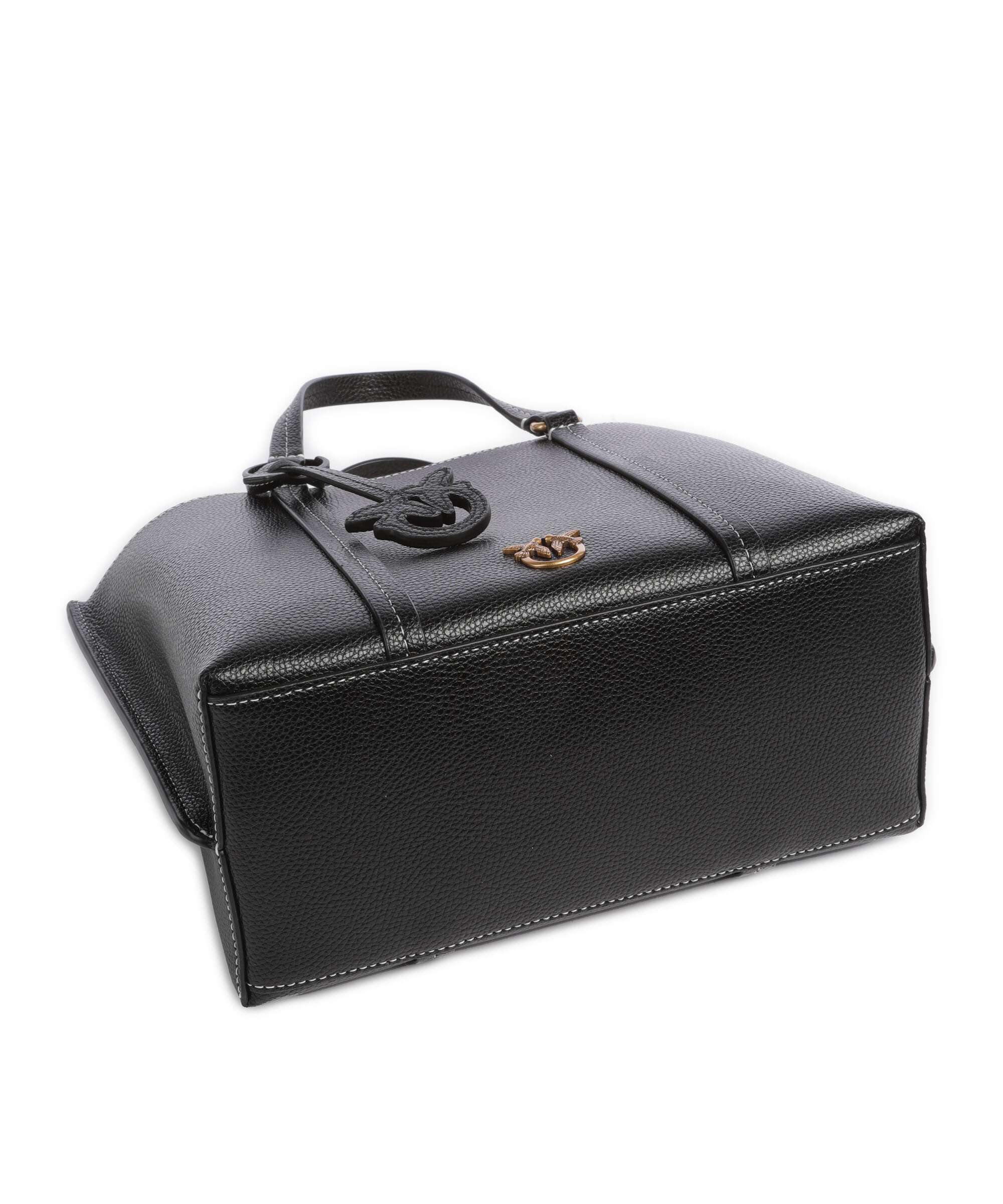 Pinko Carrie Classic Sac à main nero/antique gold - Image 6