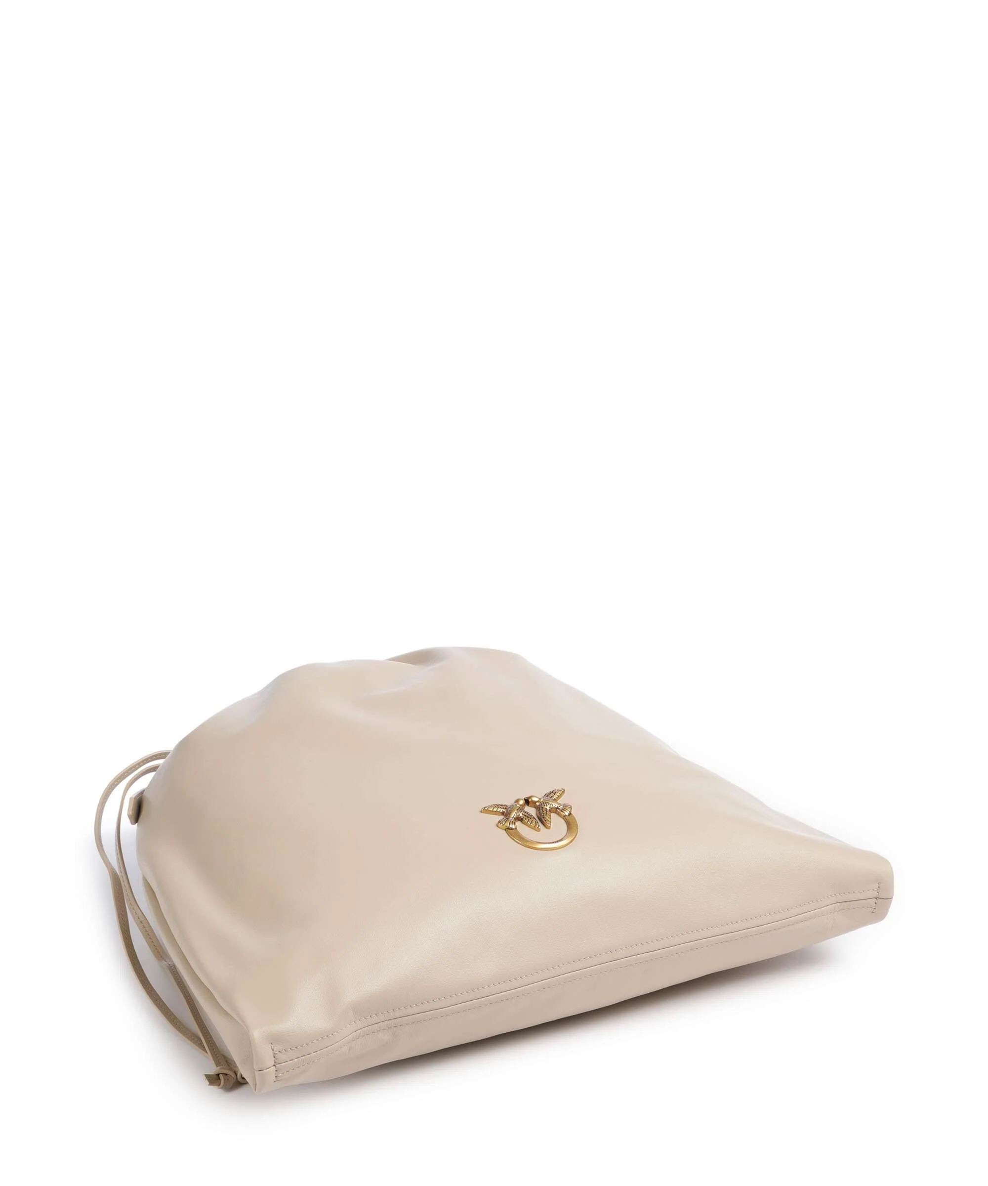 Pinko Extra Slouchy Sac seau beige/grigio fumo/antique gold - Image 5