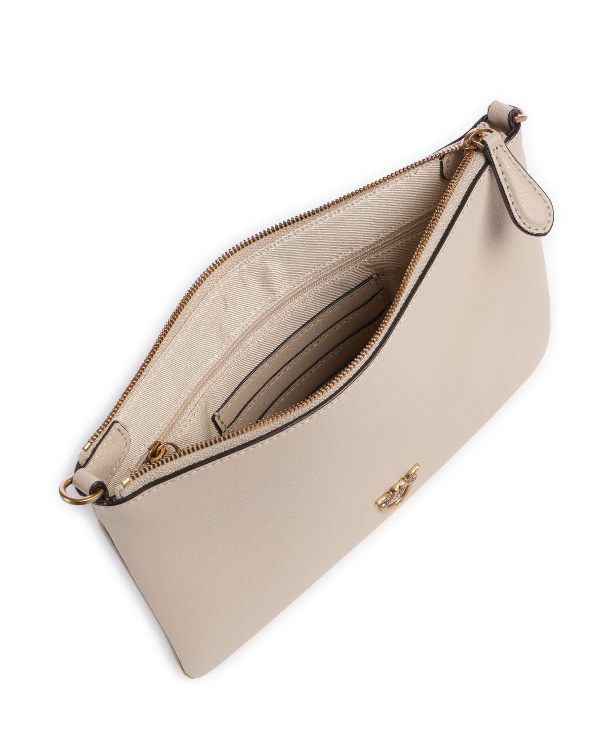 Pinko Flat Classic Sac bandoulière beige/grigio fumo/antique gold - Image 5