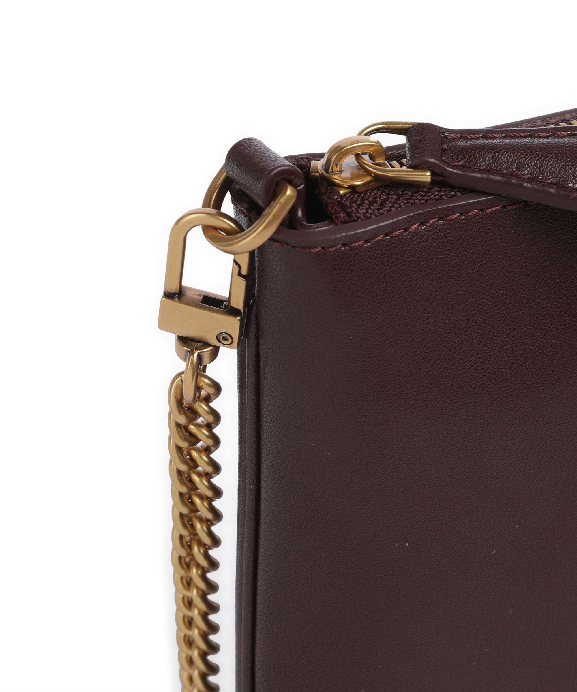 Pinko Flat Classic Sac bandoulière uva di catawba/antique gold - Image 4