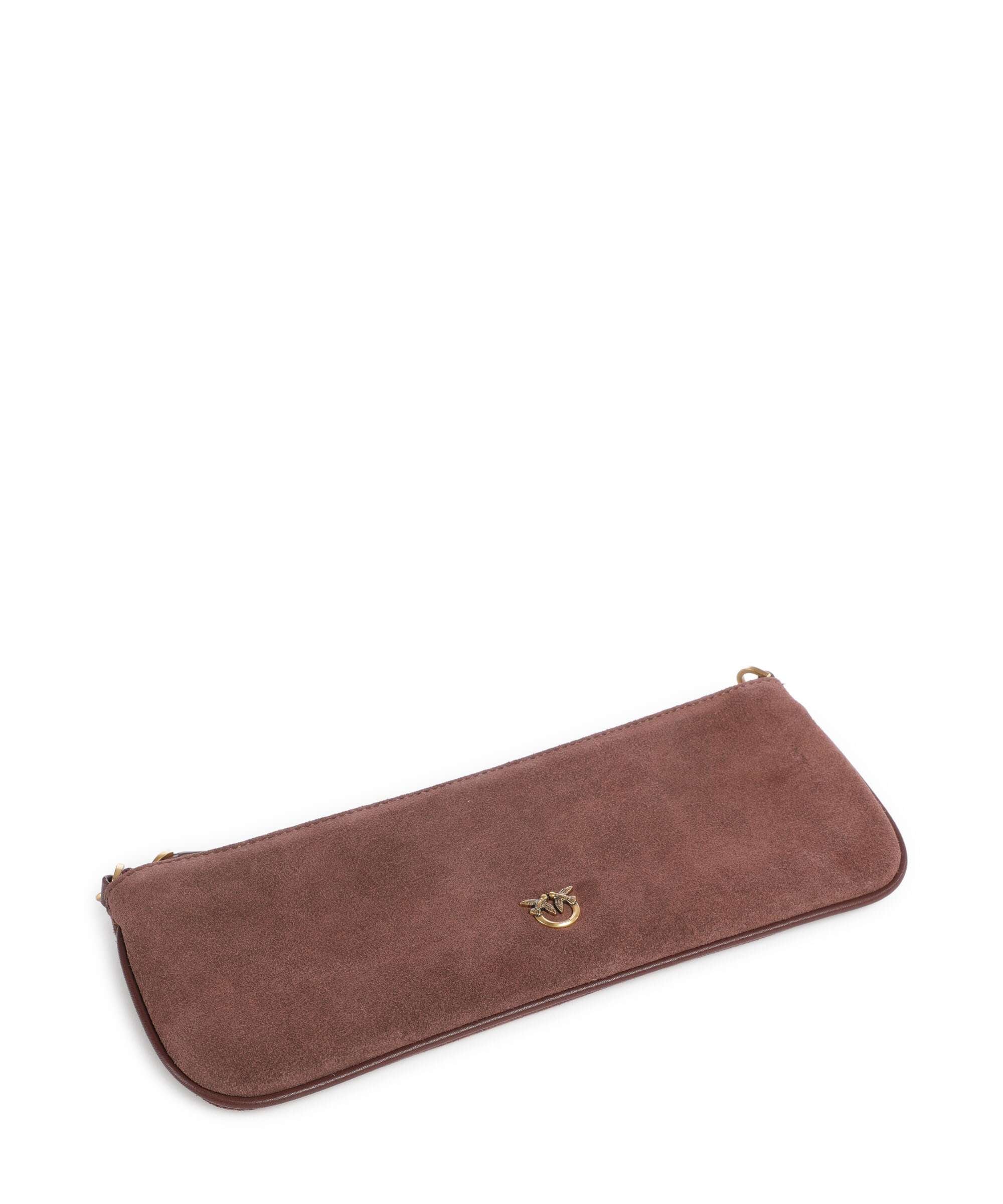 Pinko Flat Horizontal Sac porté épaule castano intenso/antique gold - Image 5