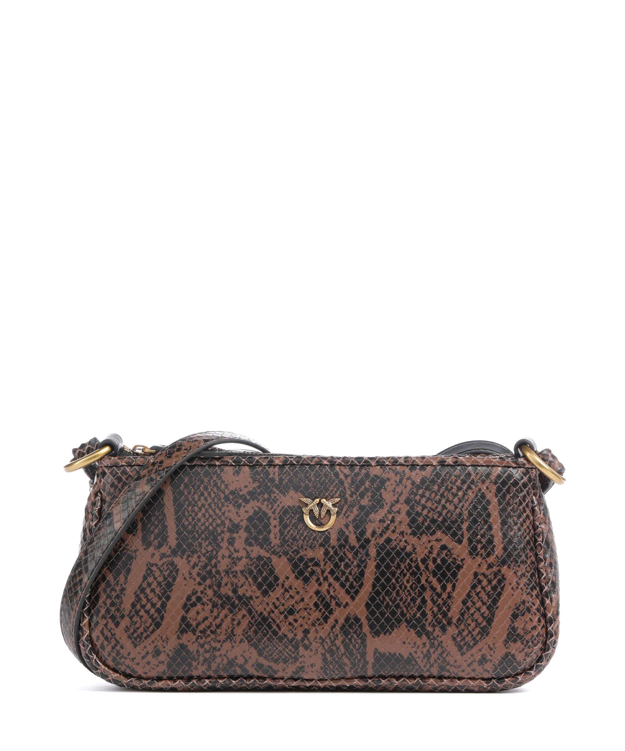 Pinko Half Moon Mini Sac bandoulière roccia/marrone/antique gold