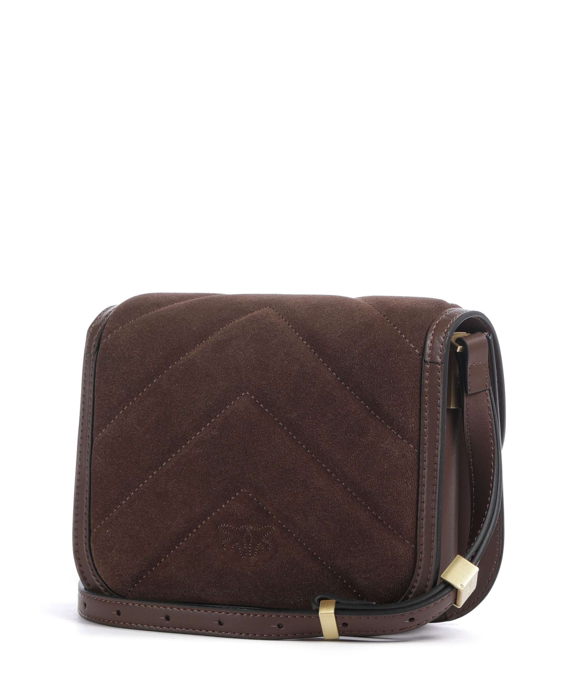 Pinko Love Box Sac bandoulière marrone castano/matt gold - Image 2
