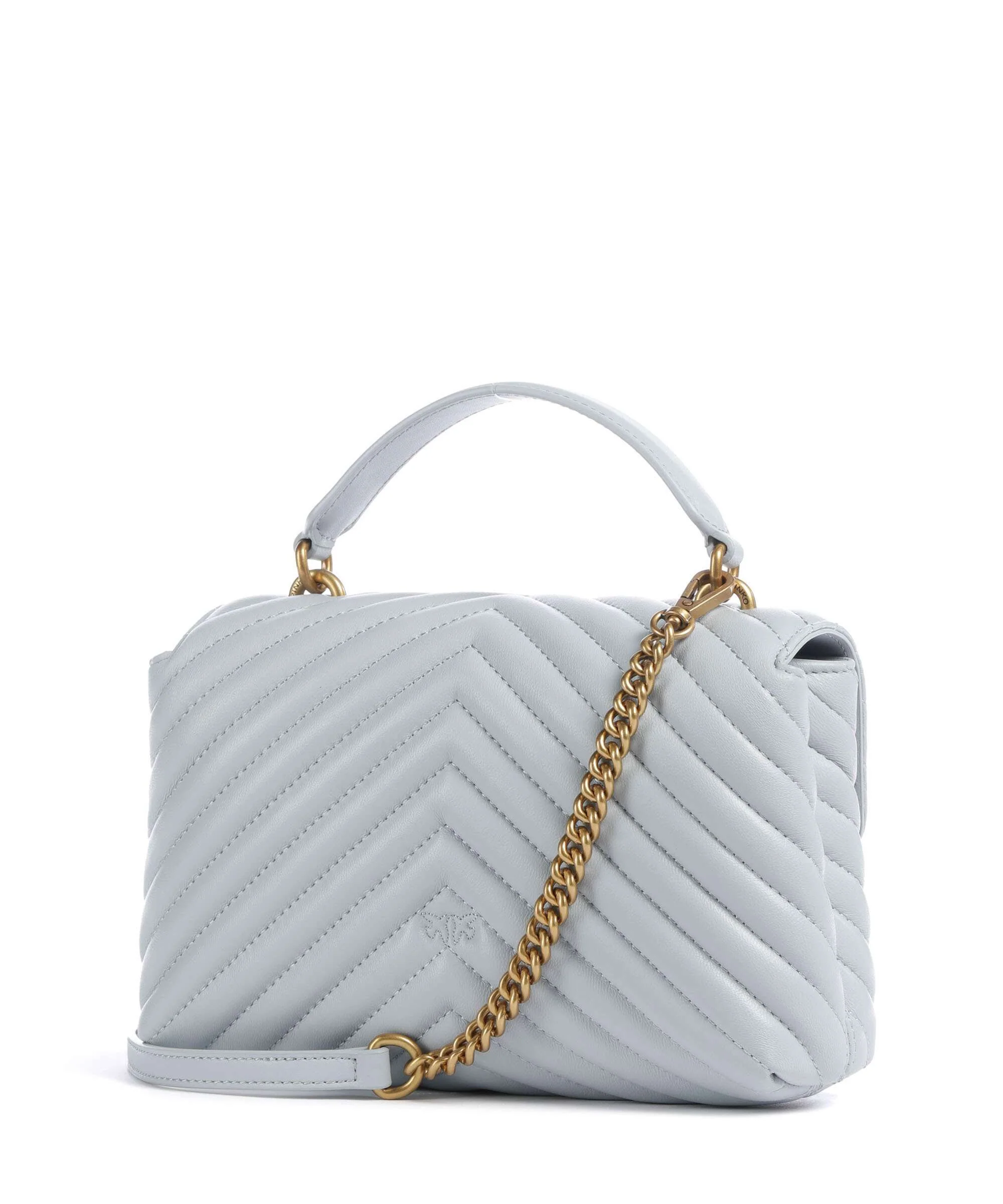 Pinko Love Lady Puff Mini Sac à main azzurro celeste/antique gold - Image 2