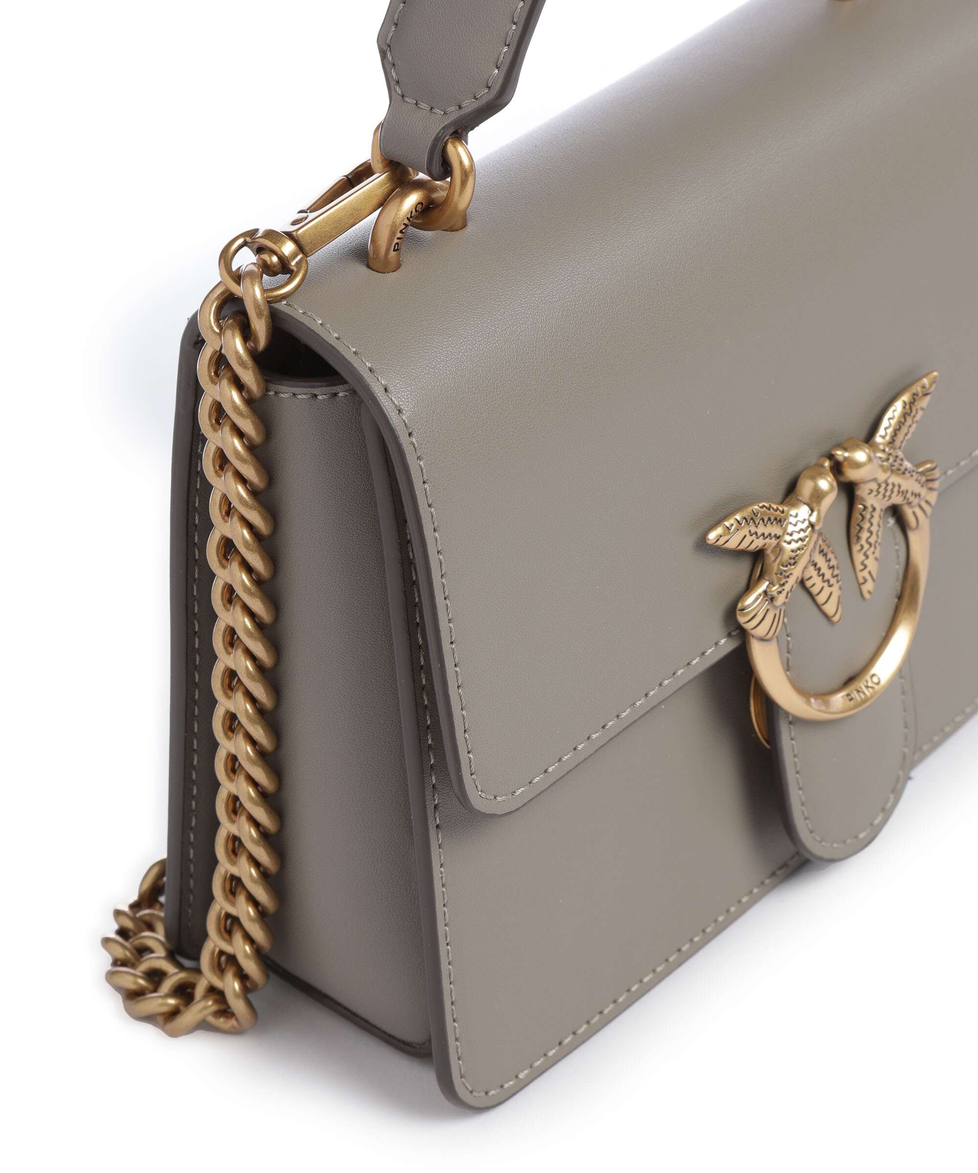 Pinko Love One Mini Sac à main noce/antique gold - Image 4