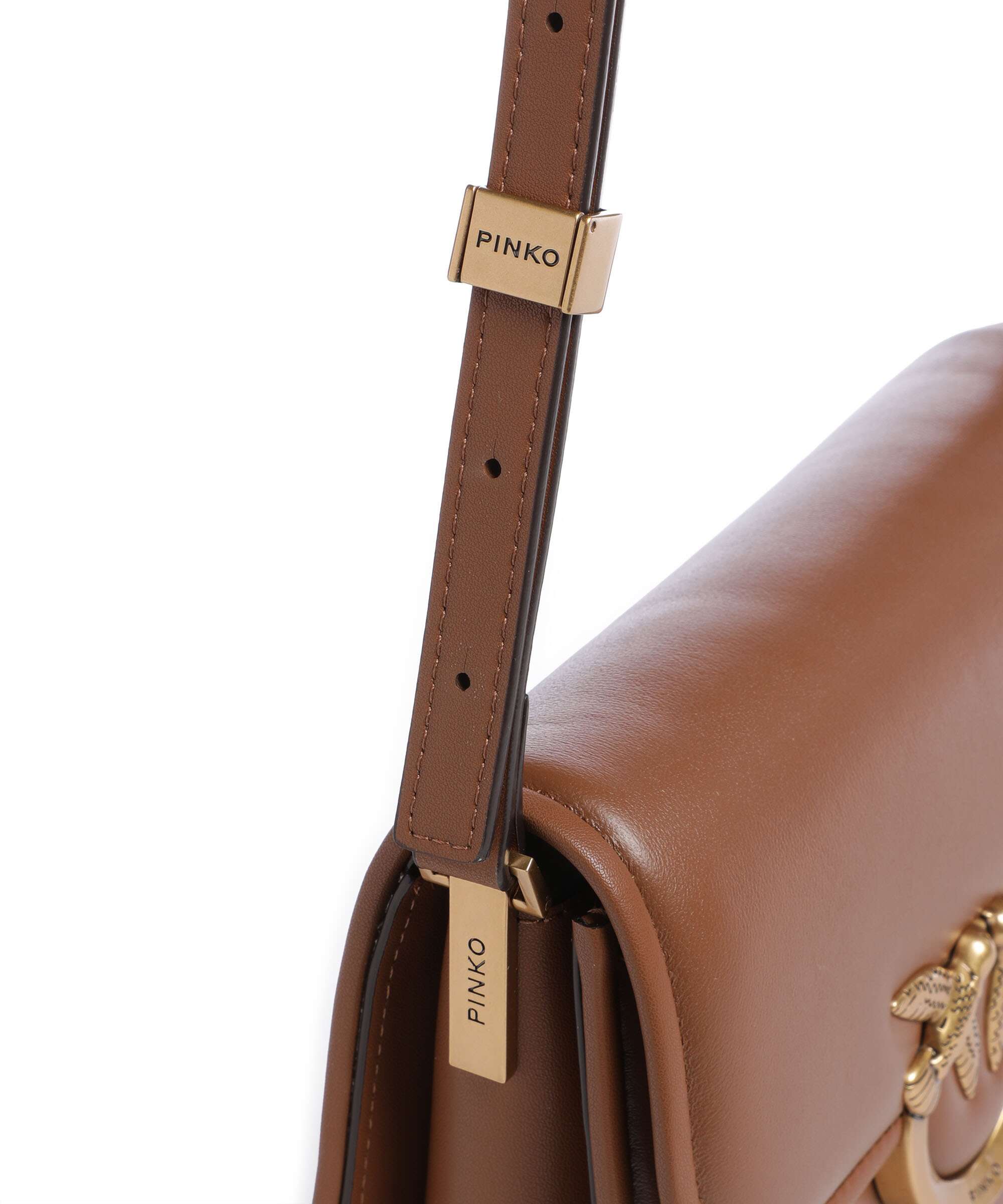 Pinko Love One Mini Sac bandoulière marrone/leone/antique gold - Image 4