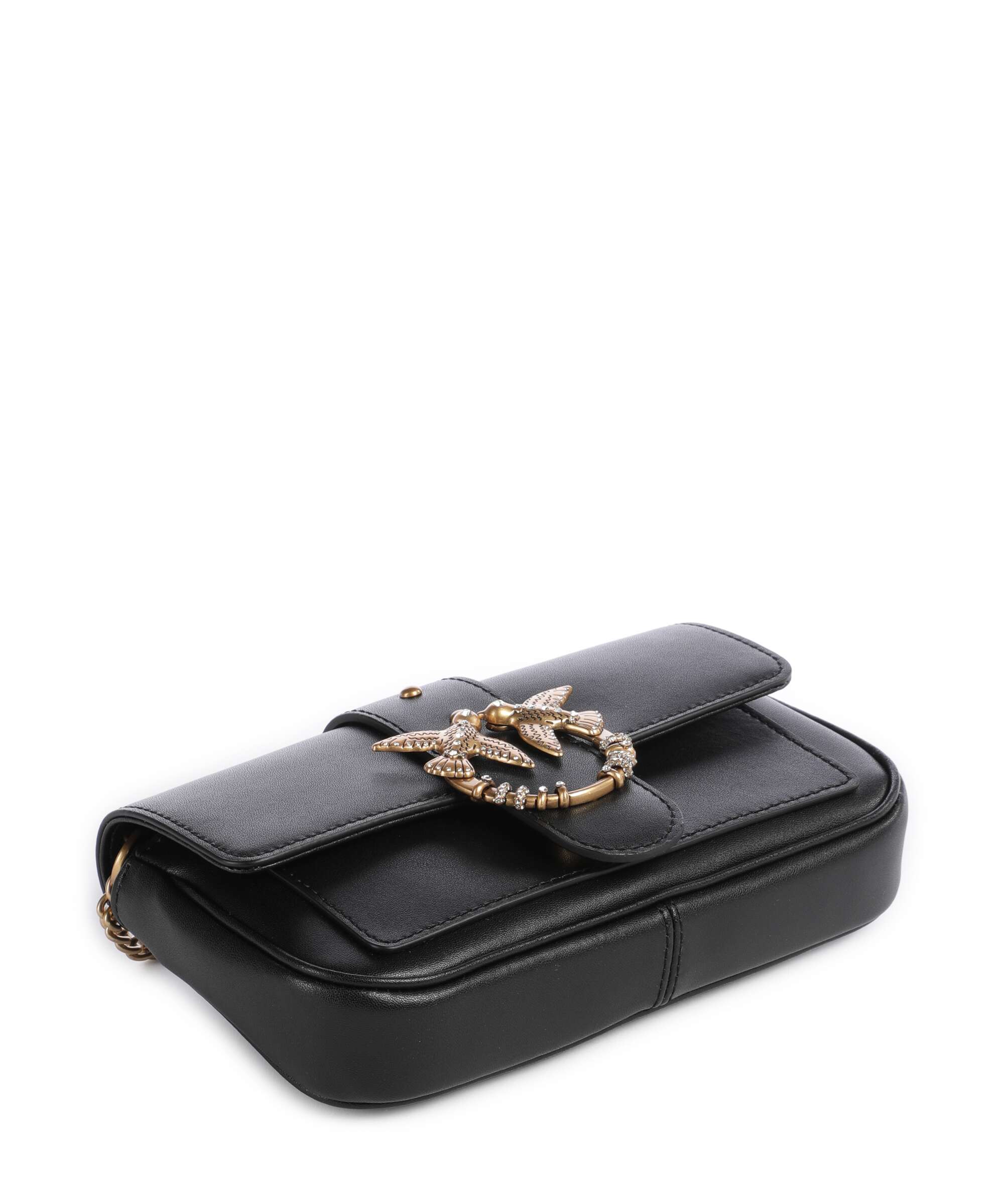 Pinko Love One Pocket New Buckle Sac bandoulière nero/antique gold - Image 4