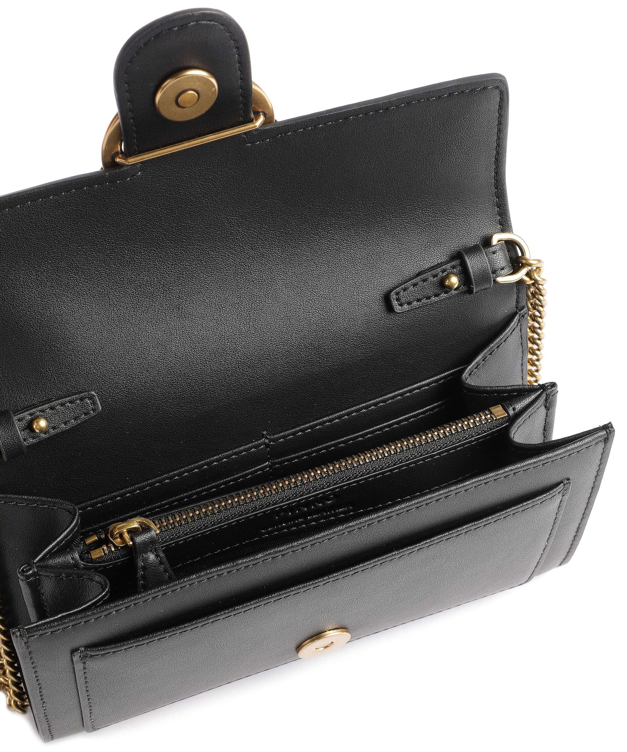Pinko Love One Portefeuille nero/antique gold - Image 5