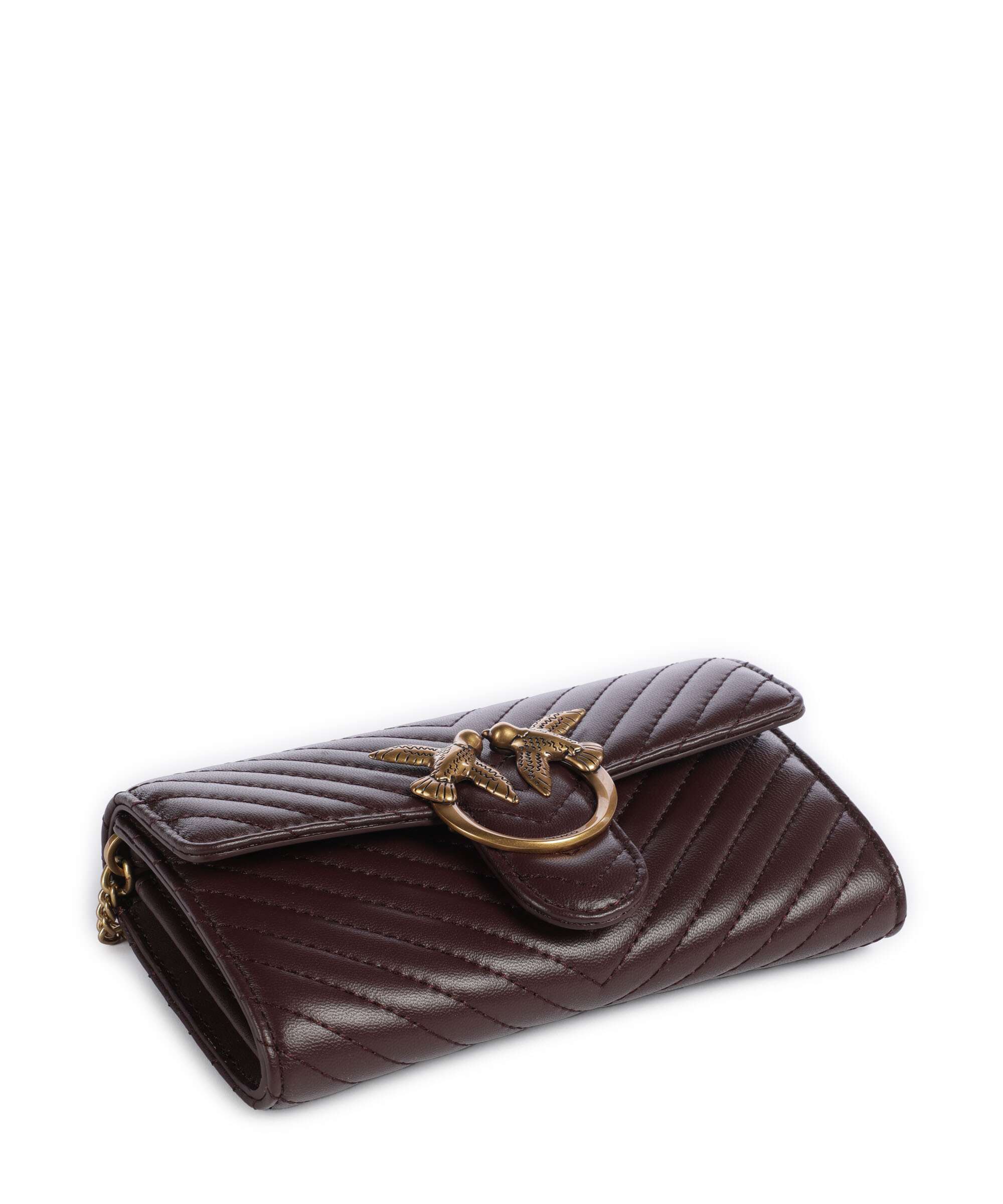 Pinko Love One Portefeuille uva di catawba/antique gold - Image 5