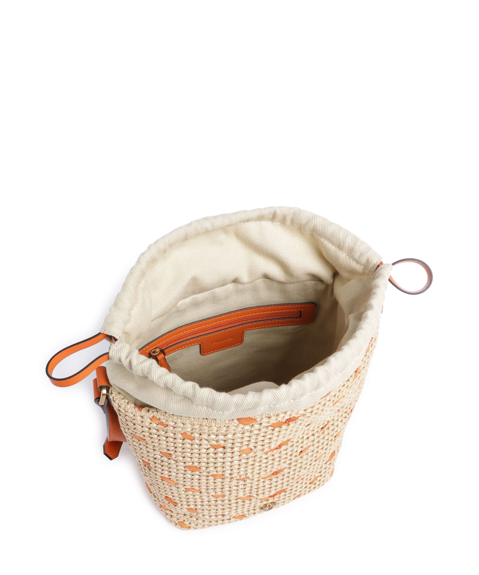Pinko Sac seau paglia/arancio/antique gold - Image 6